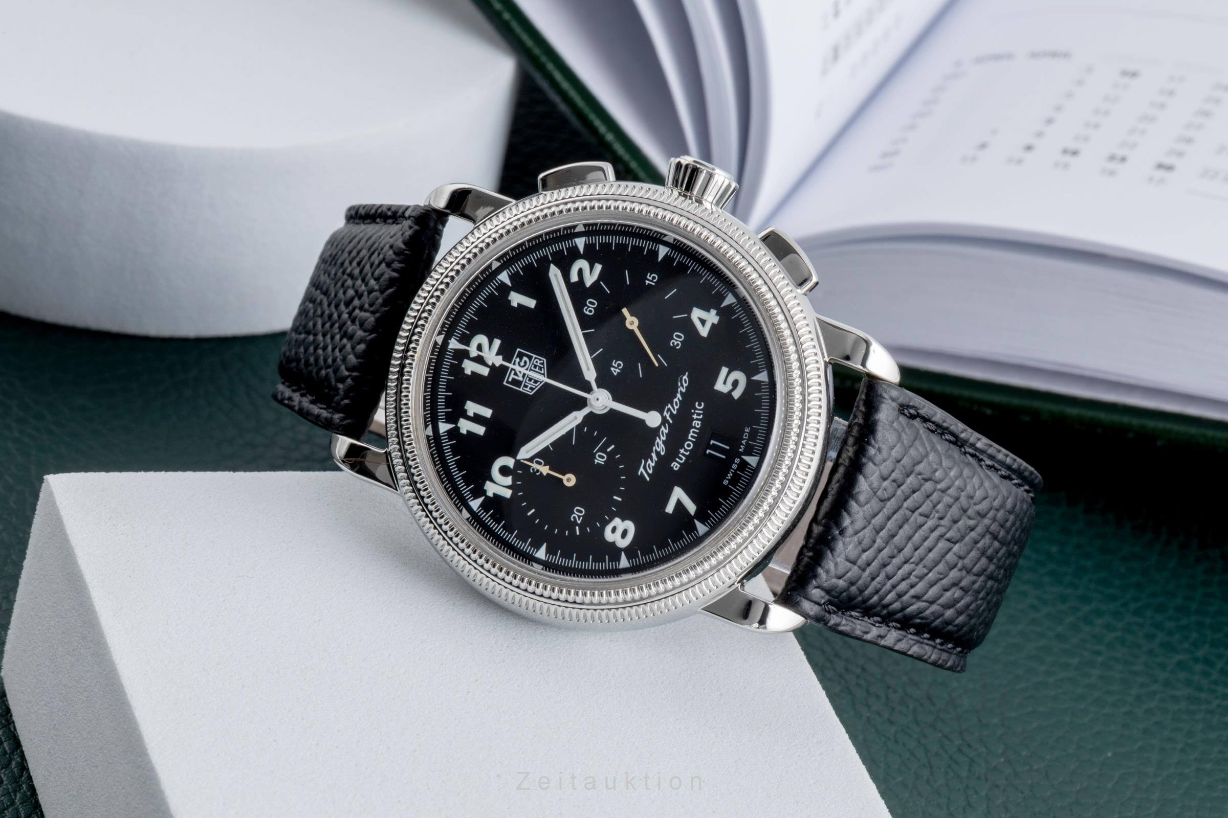 Tag Heuer Targa Florio cronografo acciaio automatismo orologio da uomo CX2110  [2502229]