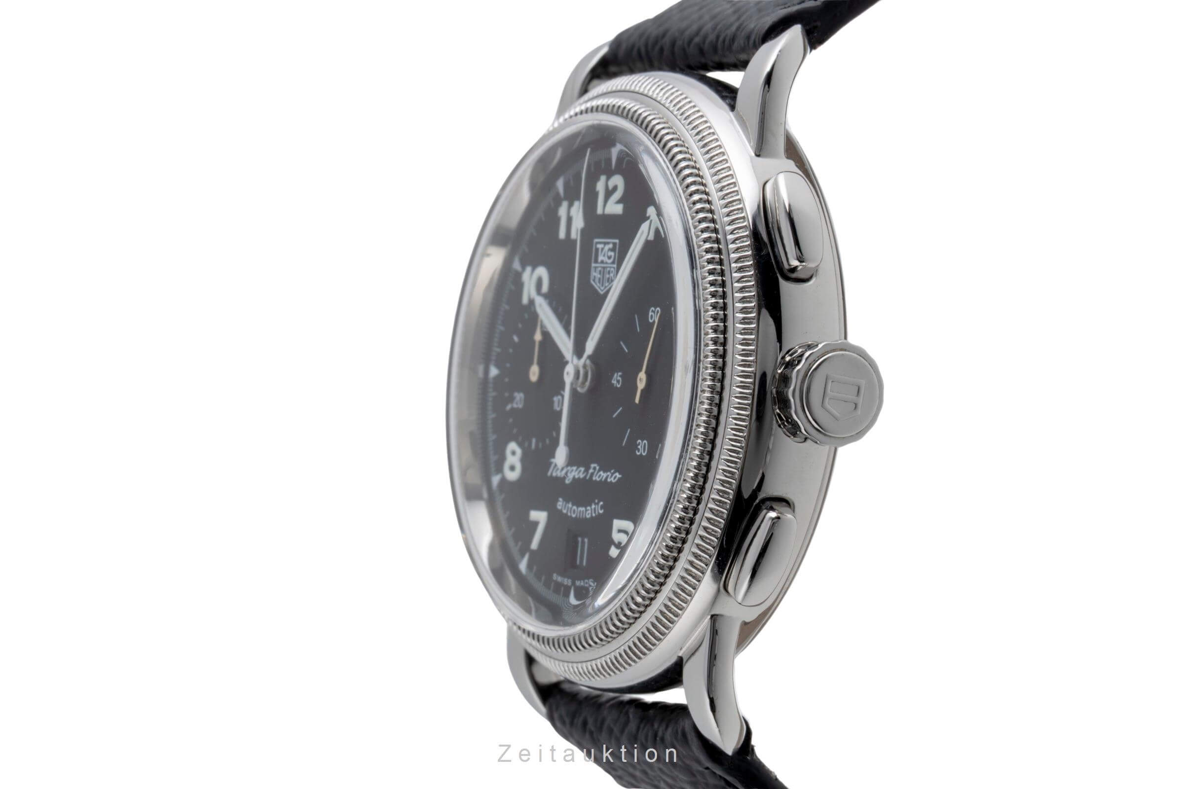 Tag Heuer Targa Florio cronografo acciaio automatismo orologio da uomo CX2110  [2502229]