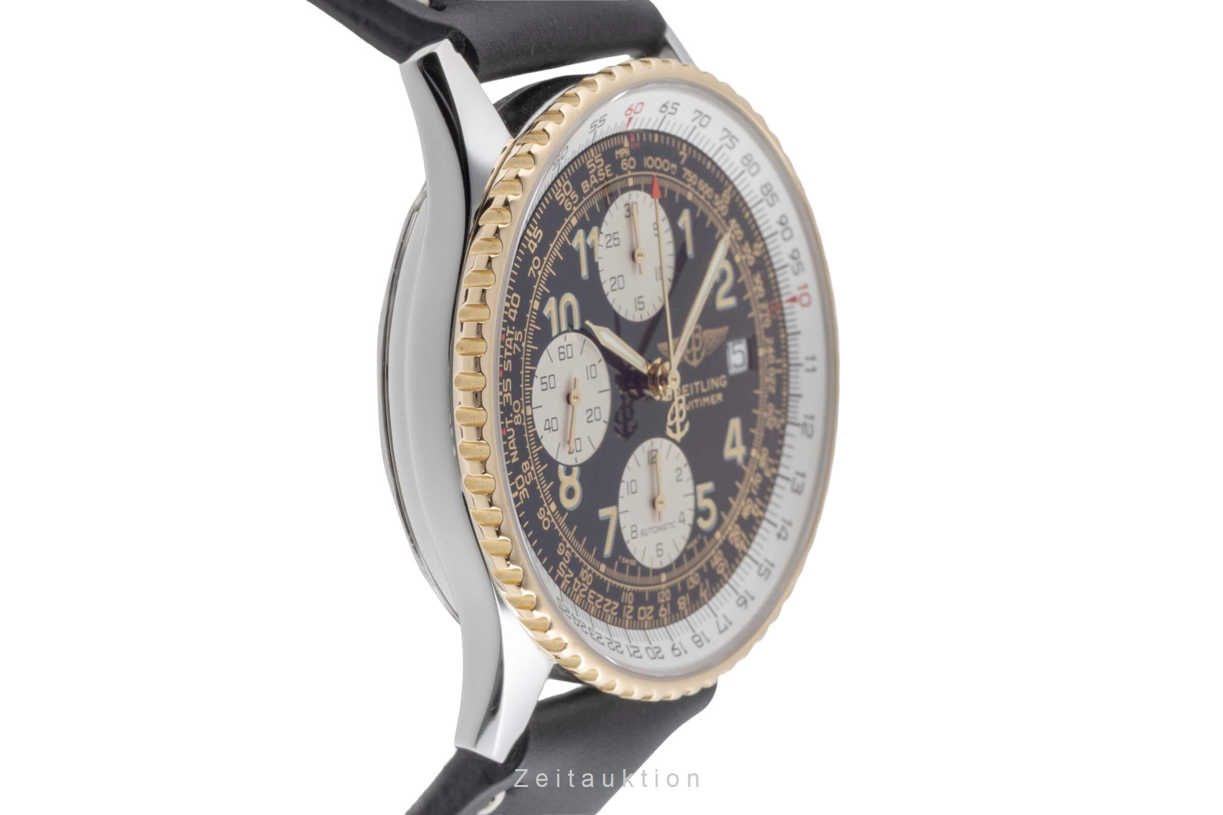 Breitling Old Navitimer cronografo acciaio / oro automatismo orologio da uomo D13022  [2502230]