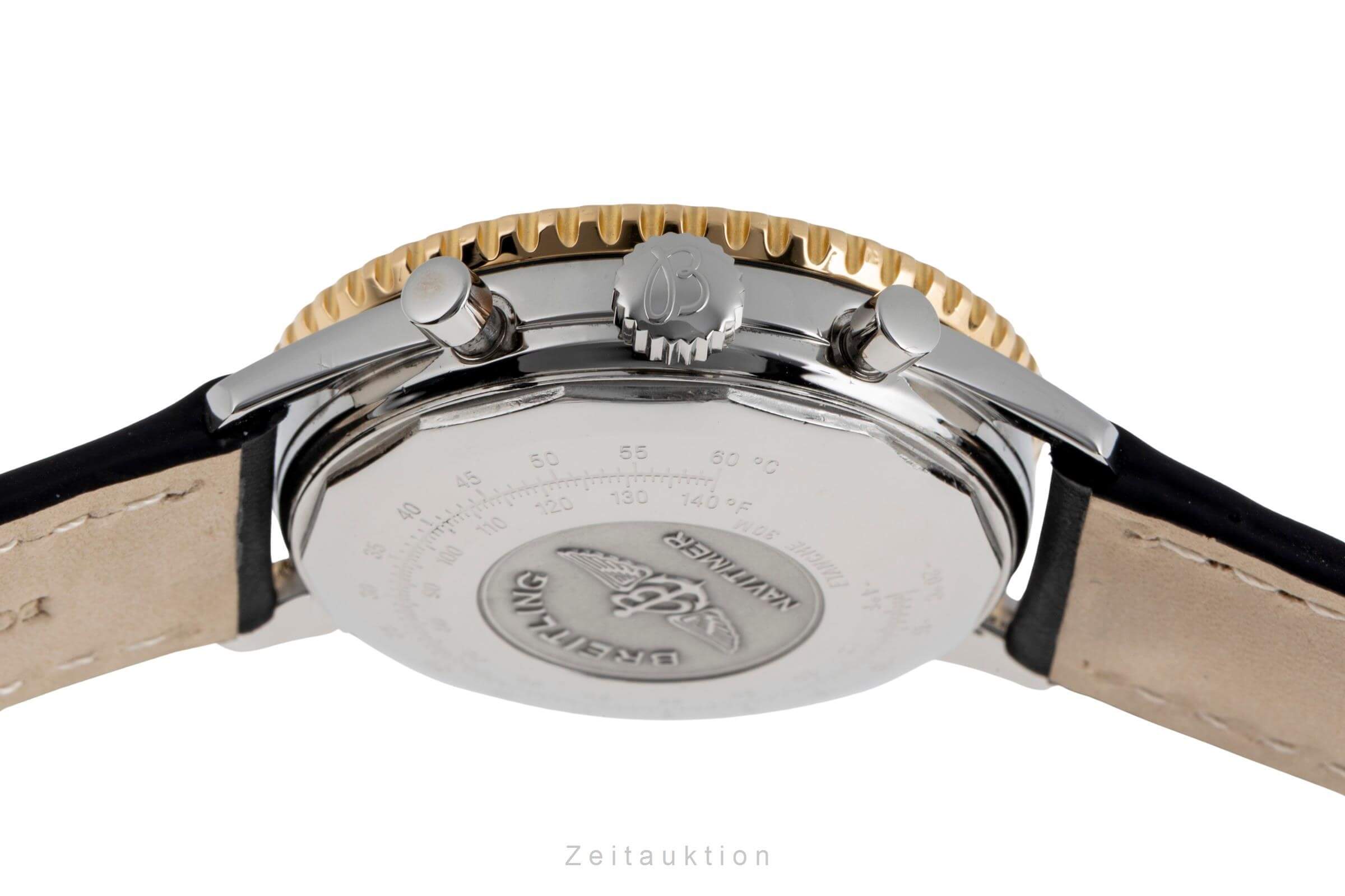 Breitling Old Navitimer cronografo acciaio / oro automatismo orologio da uomo D13022  [2502230]