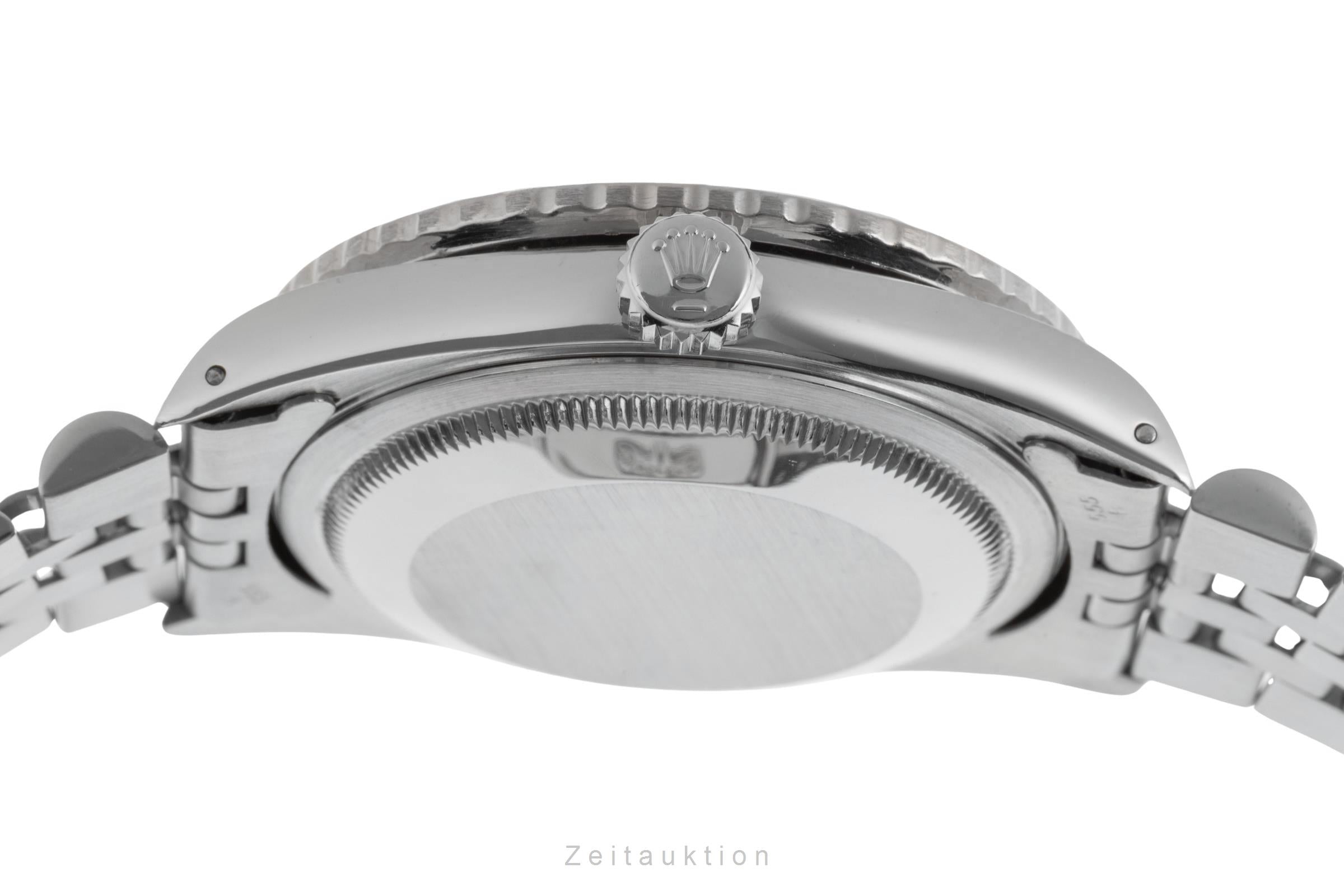 Rolex Datejust Turn-O-Graph acier / or blanc automatique montre pour hommes 16264  [2502235]