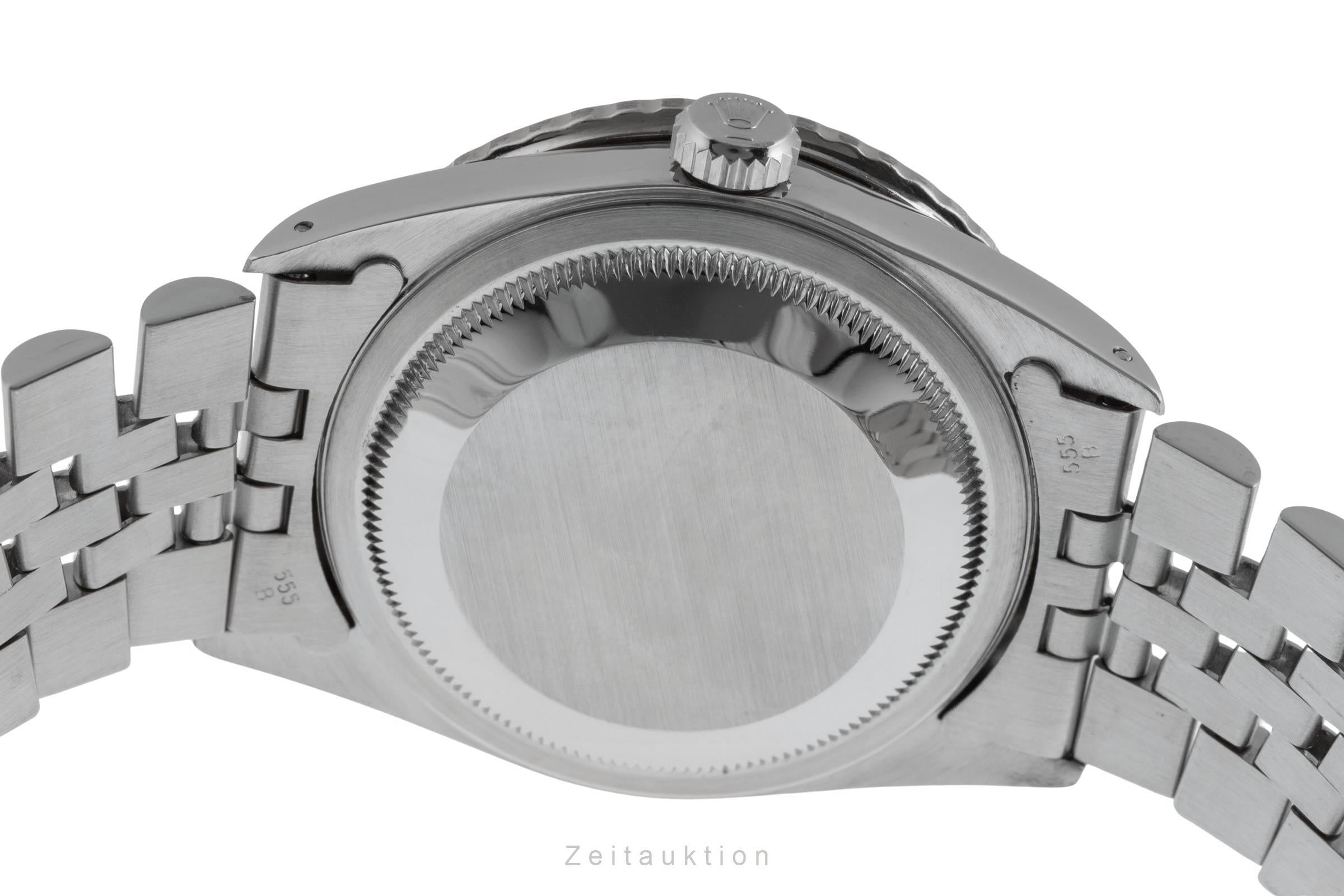 Rolex Datejust Turn-O-Graph acier / or blanc automatique montre pour hommes 16264  [2502235]