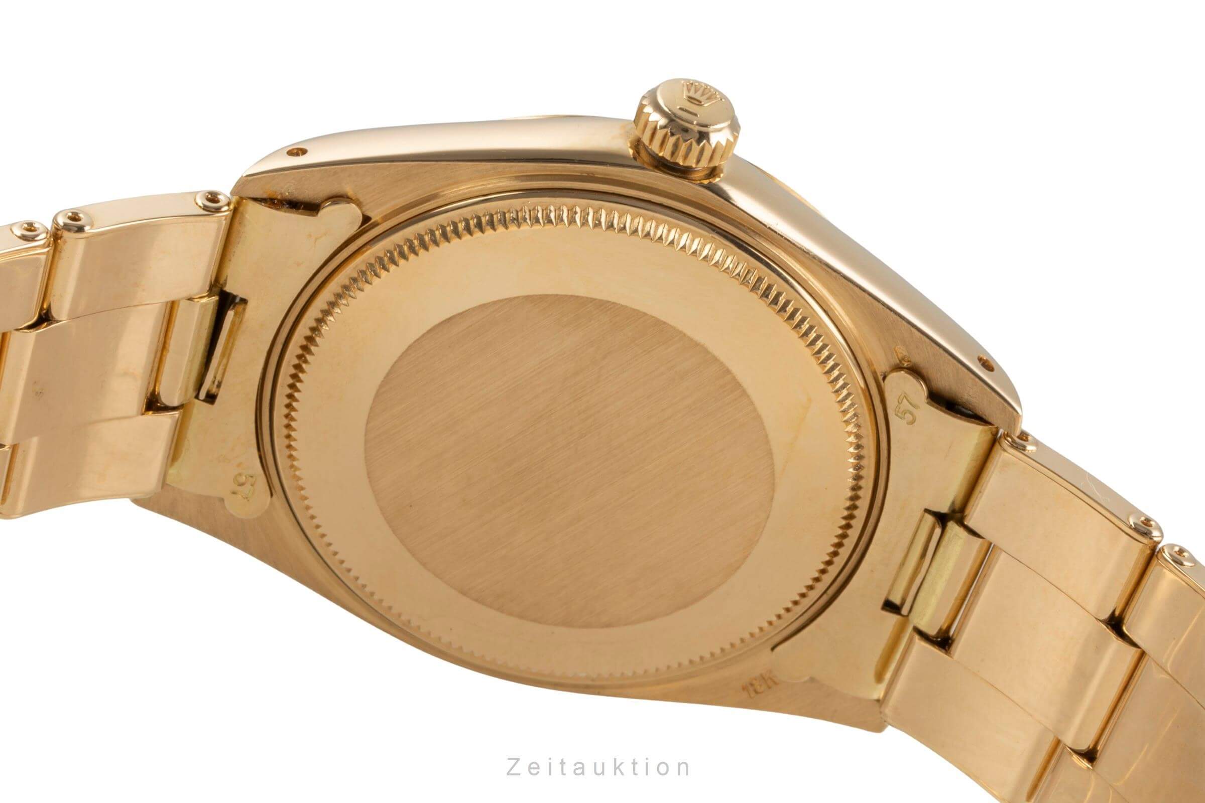 Rolex Date 34 Silver Dial 18k (0,750) Gold Automatik Herren Ref. 1503 Klassiker [2502238]