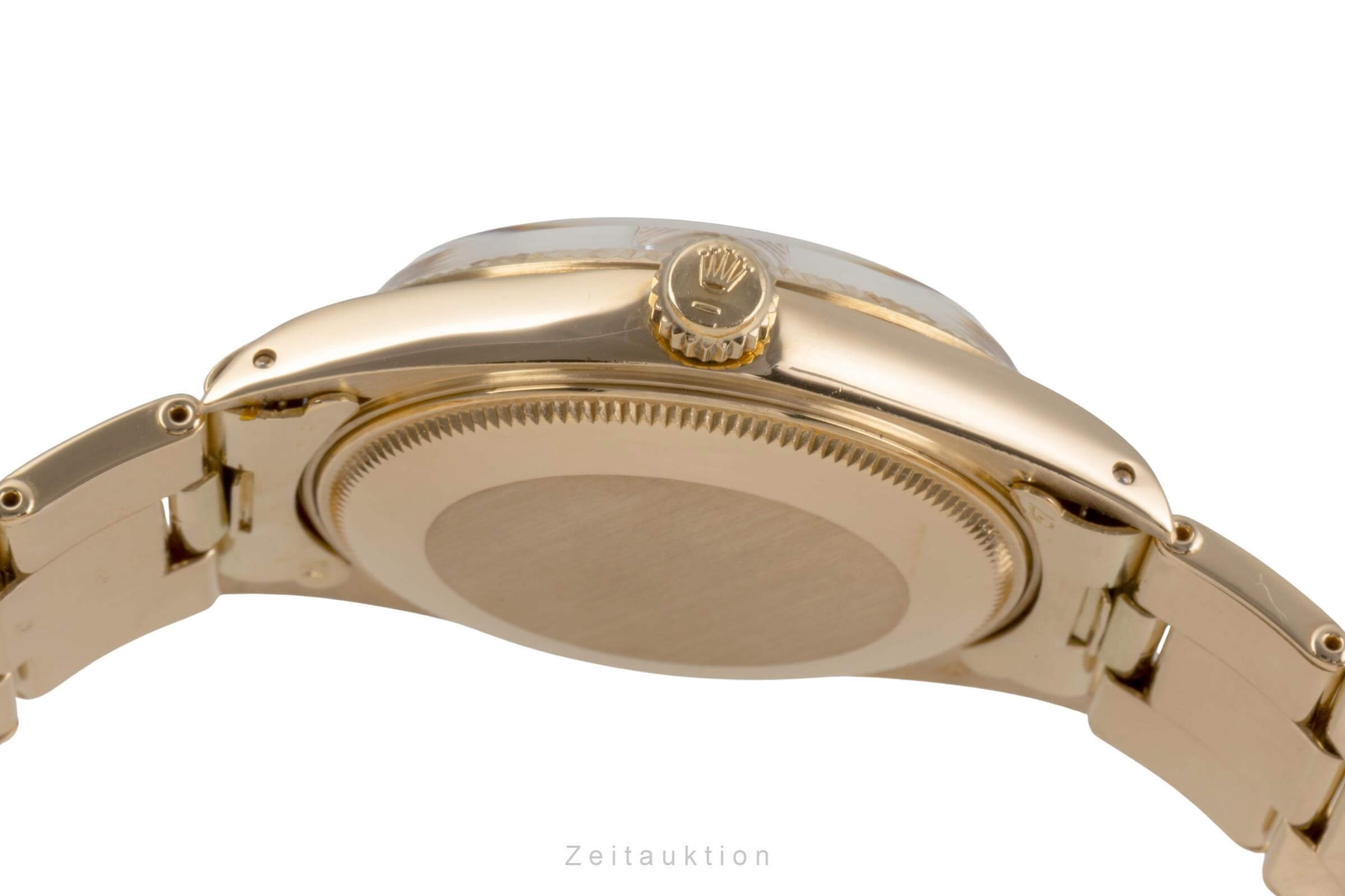 Rolex Date 34 Silver Dial 18k (0,750) Gold Automatik Herren Ref. 1503 Klassiker [2502238]