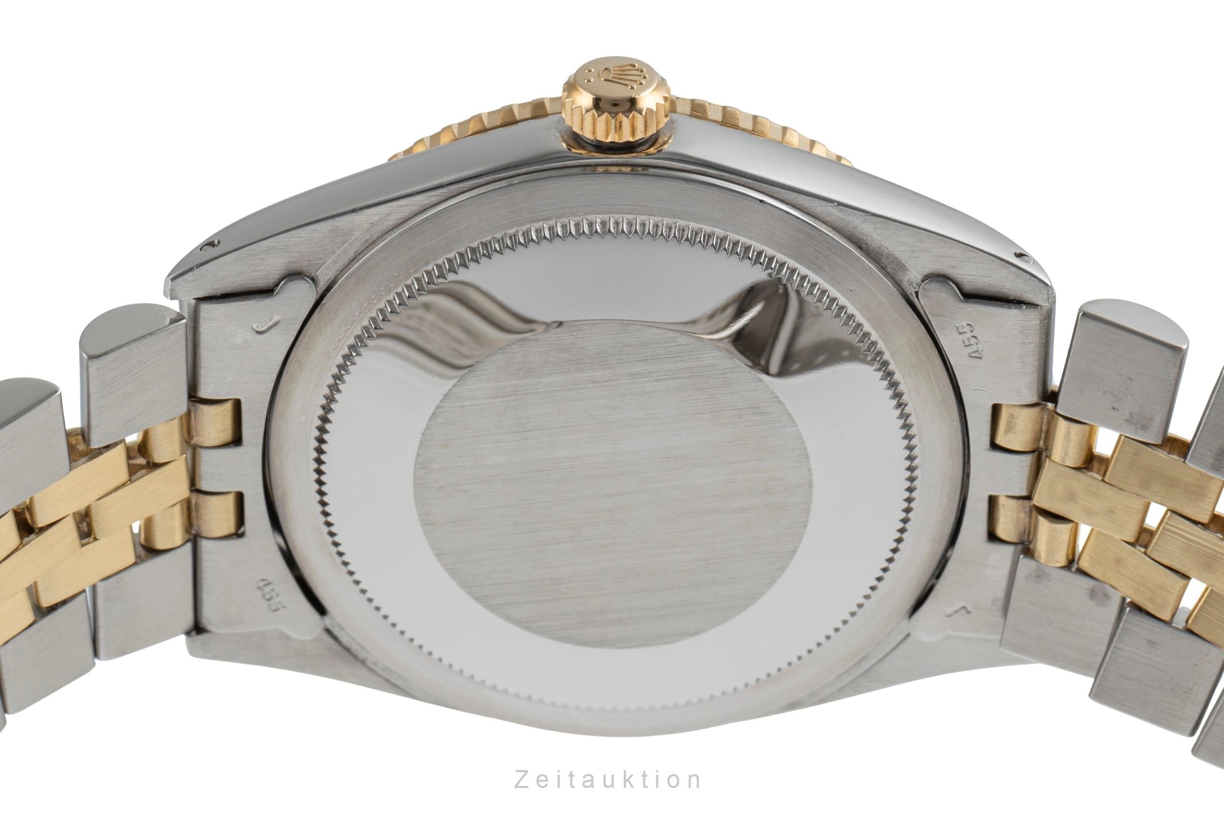 Rolex Datejust Turn-O-Graph acier / or  automatique montre pour hommes 1625/3 Vintage  [2502242]