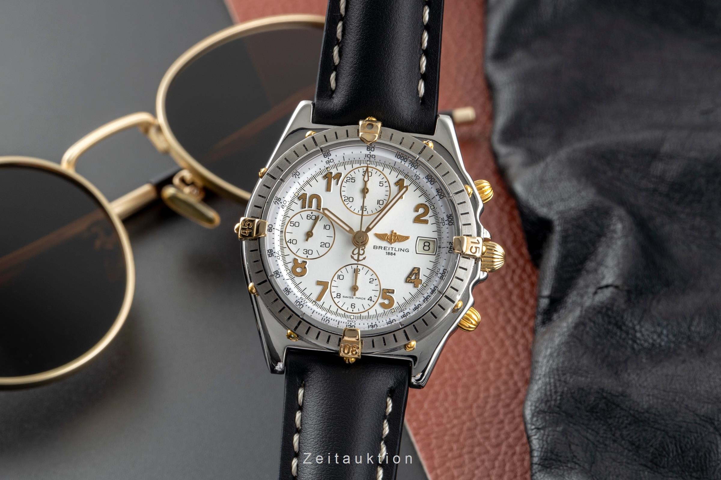 Breitling Chronomat cronógrafo acero / banado en oro automático reloj para caballeros B13047  [2502249]