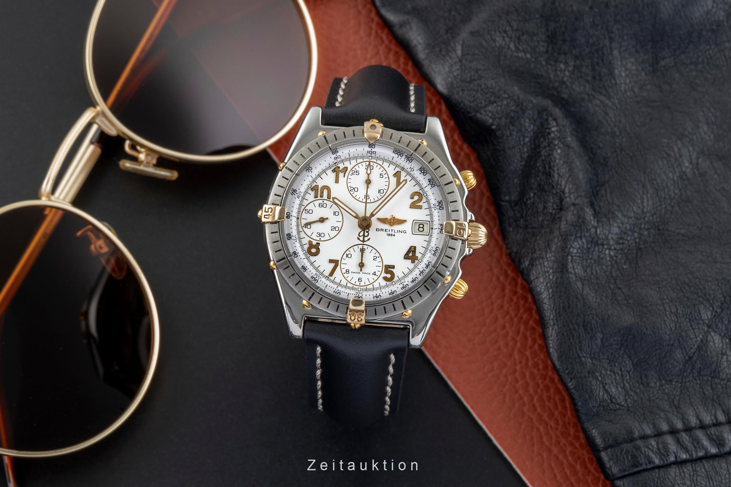 Breitling Chronomat cronógrafo acero / banado en oro automático reloj para caballeros B13047  [2502249]