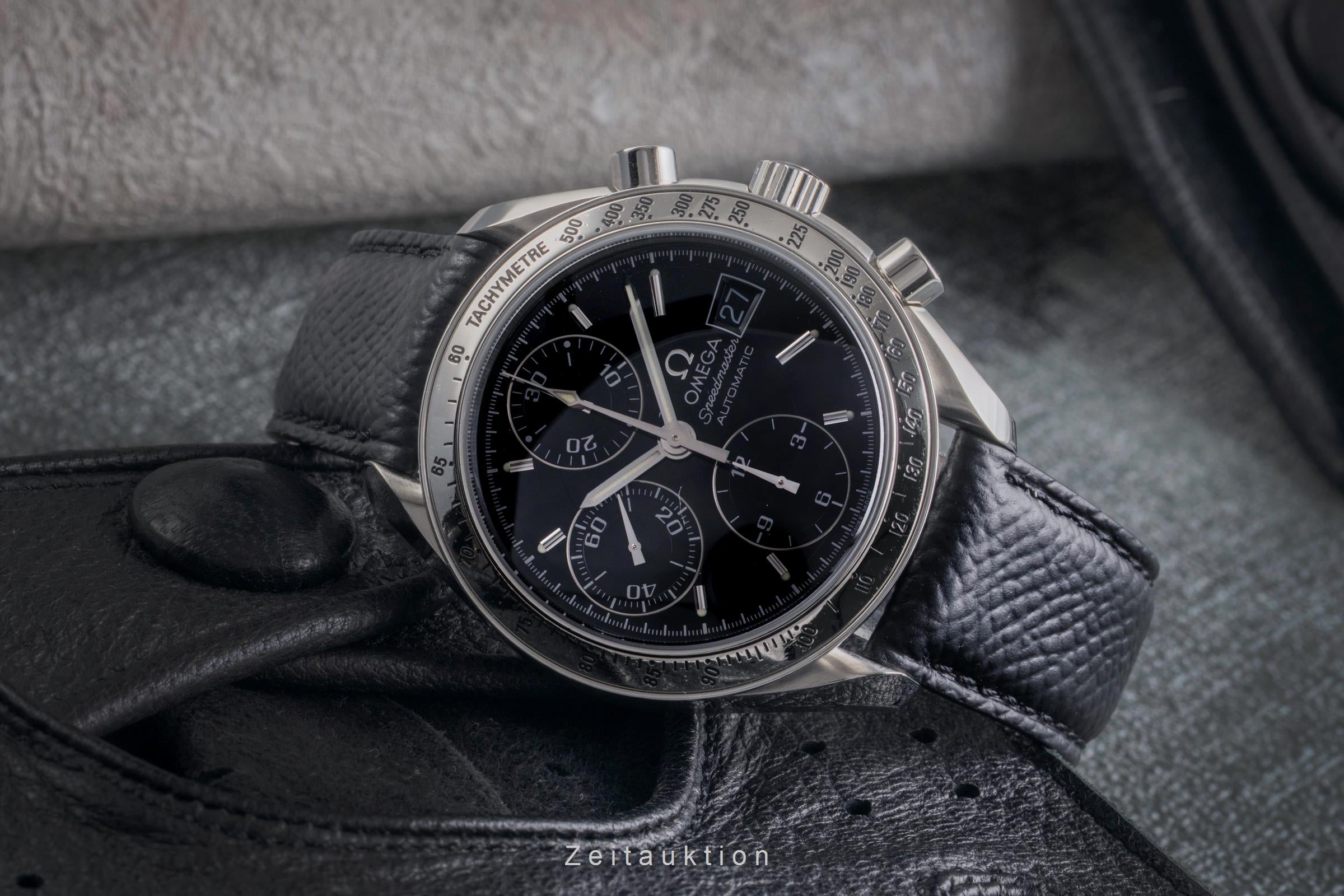 Omega Speedmaster Date cronógrafo acero automático reloj para caballeros 3513.50.00 LP: 6100EUR  [2502250]