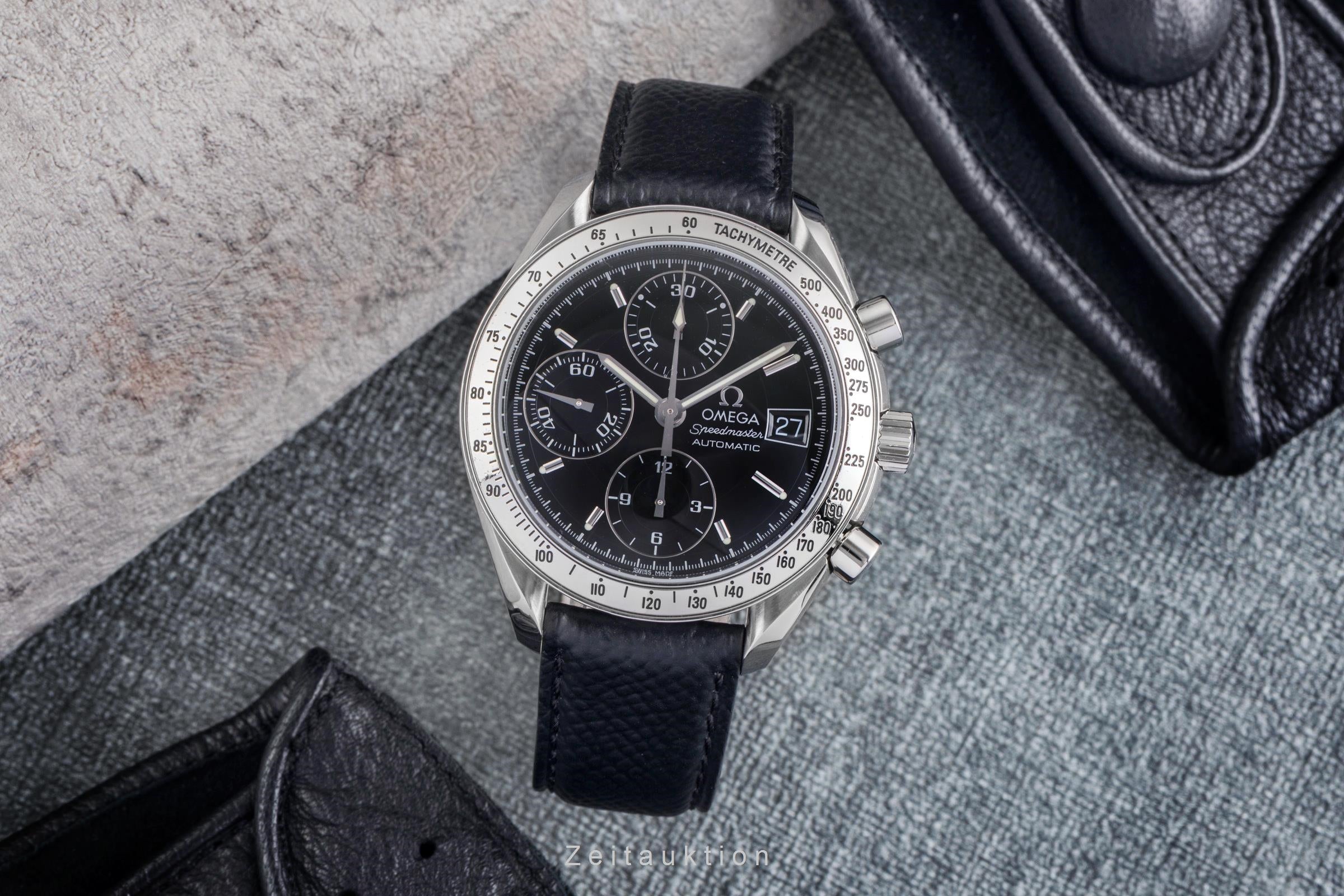 Omega Speedmaster Date cronógrafo acero automático reloj para caballeros 3513.50.00 LP: 6100EUR  [2502250]