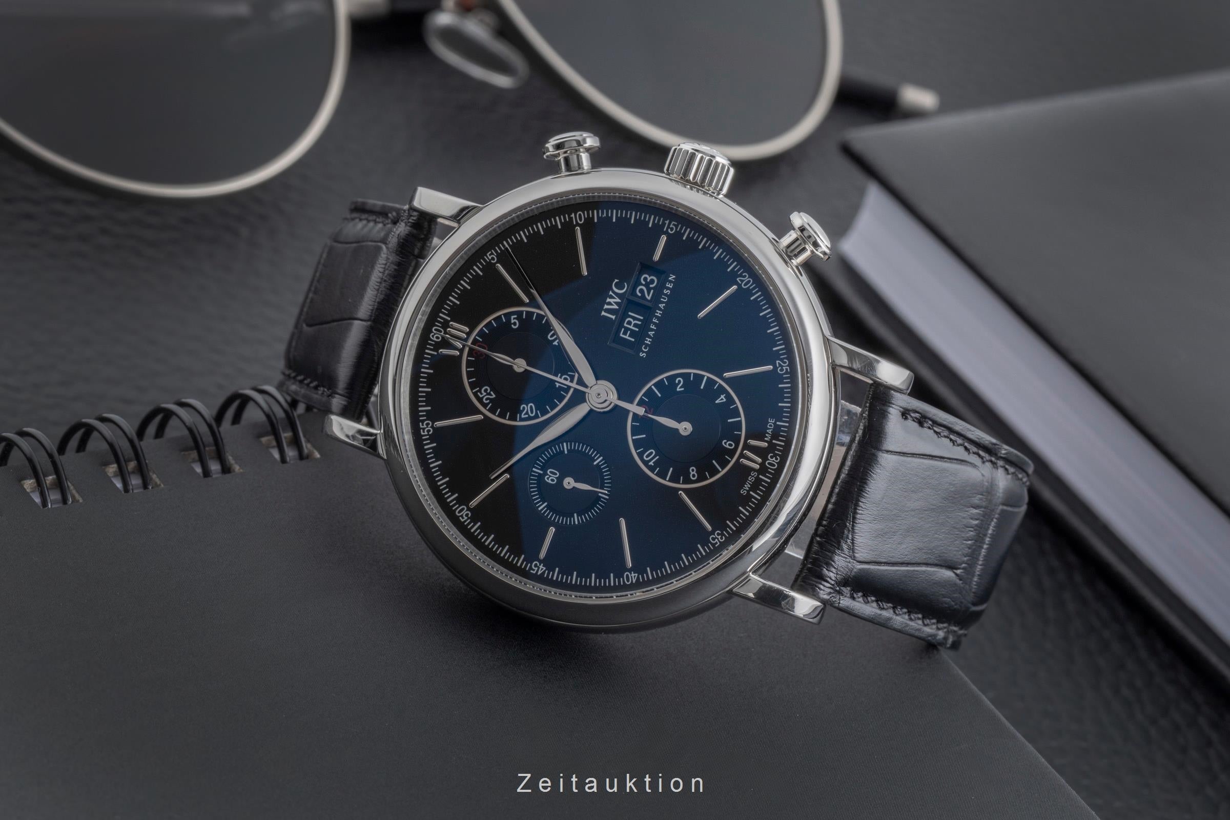 IWC Portofino chronograph steel automatic men's watch IW391010  [2502251]