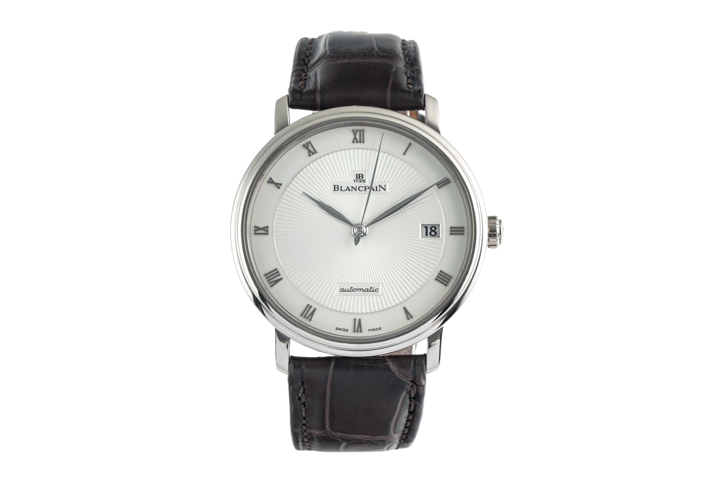 Blancpain Ultraflach 18 ct white gold automatic Kal. 1150 Ref