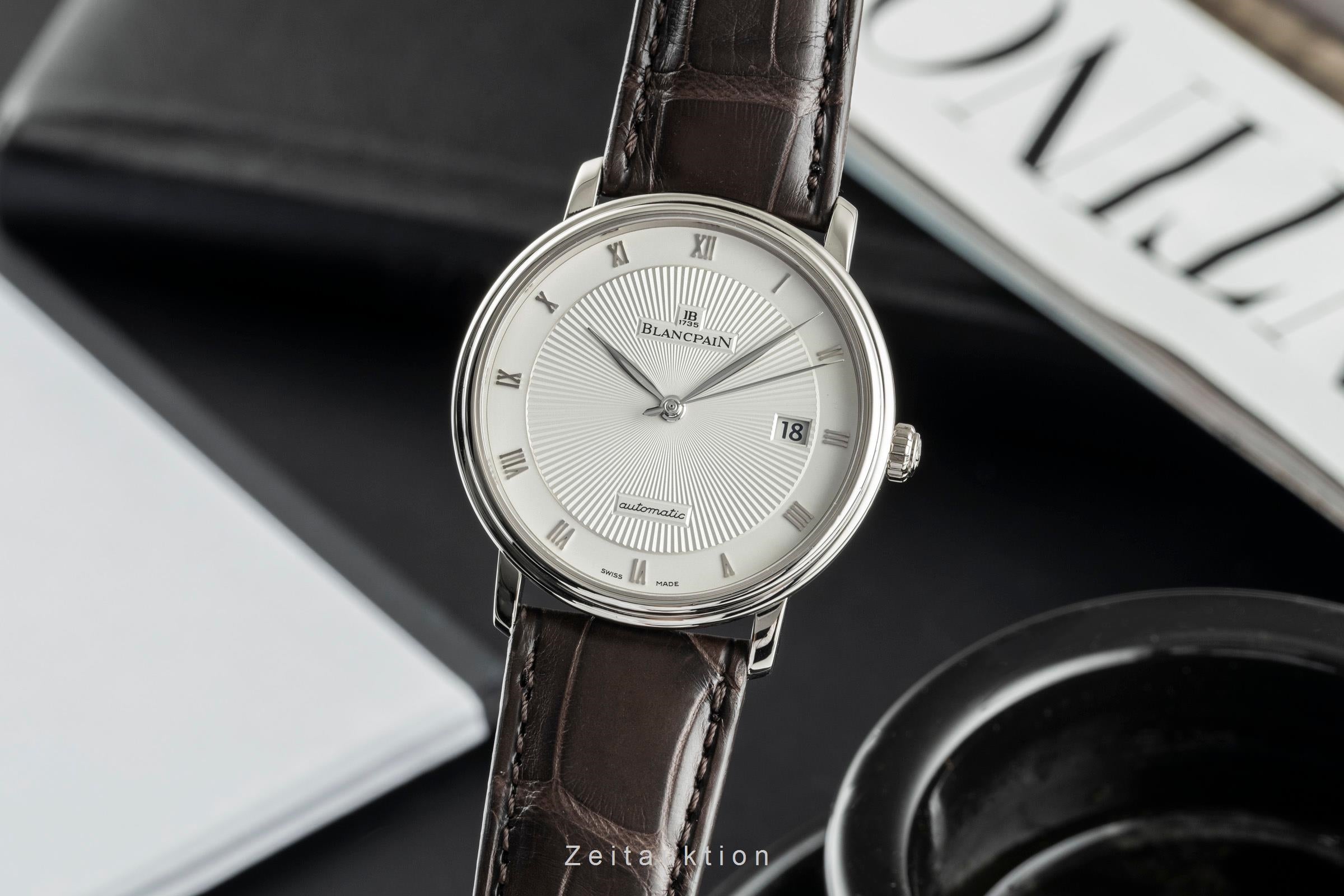 Blancpain Ultraflach 18 ct white gold automatic Kal. 1150 Ref