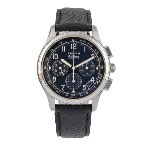 Zenith El Primero chronograph steel automatic men's watch 02.500.400  [2502254]