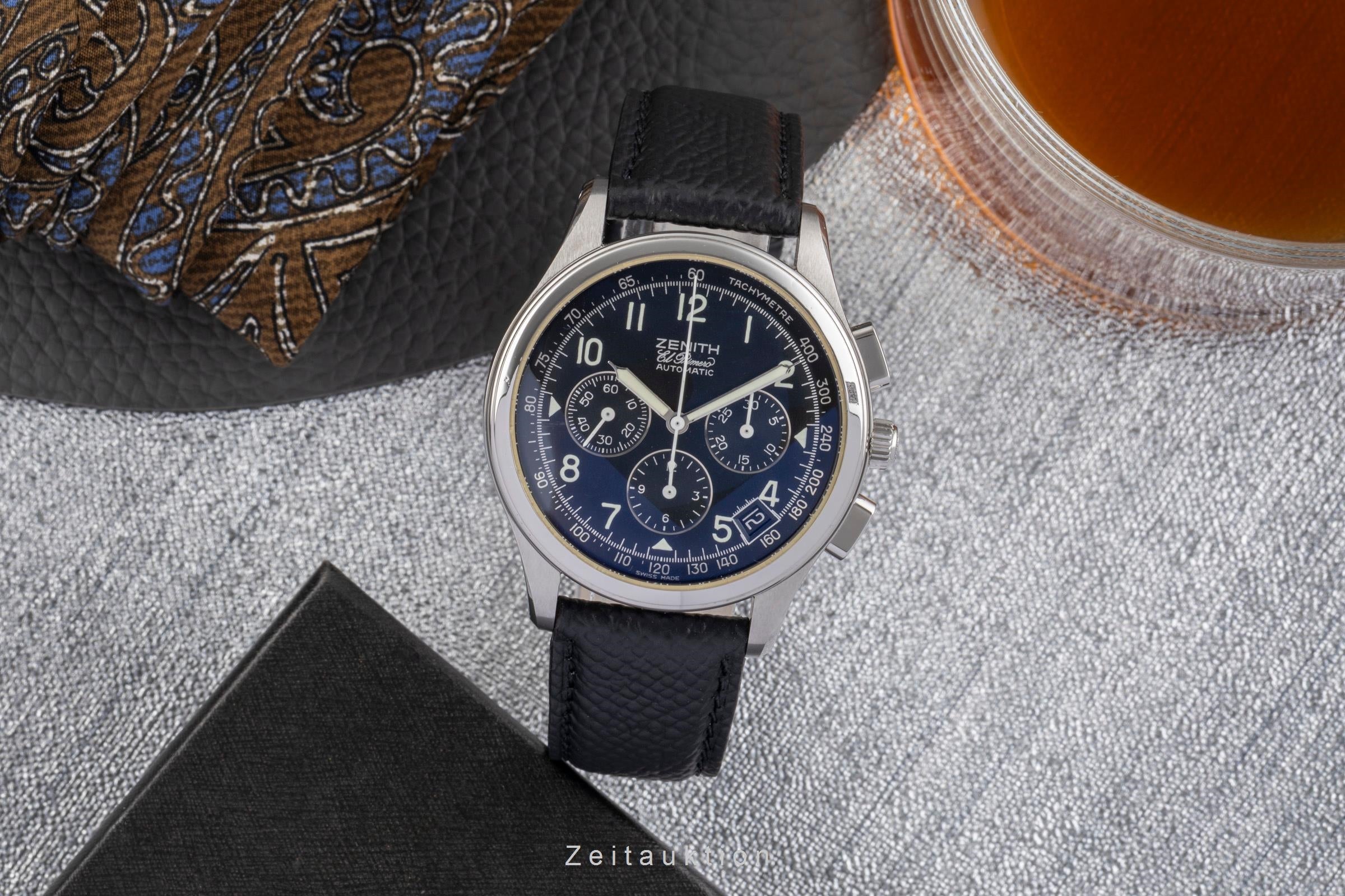 Zenith El Primero chronograph steel automatic men's watch 02.500.400  [2502254]