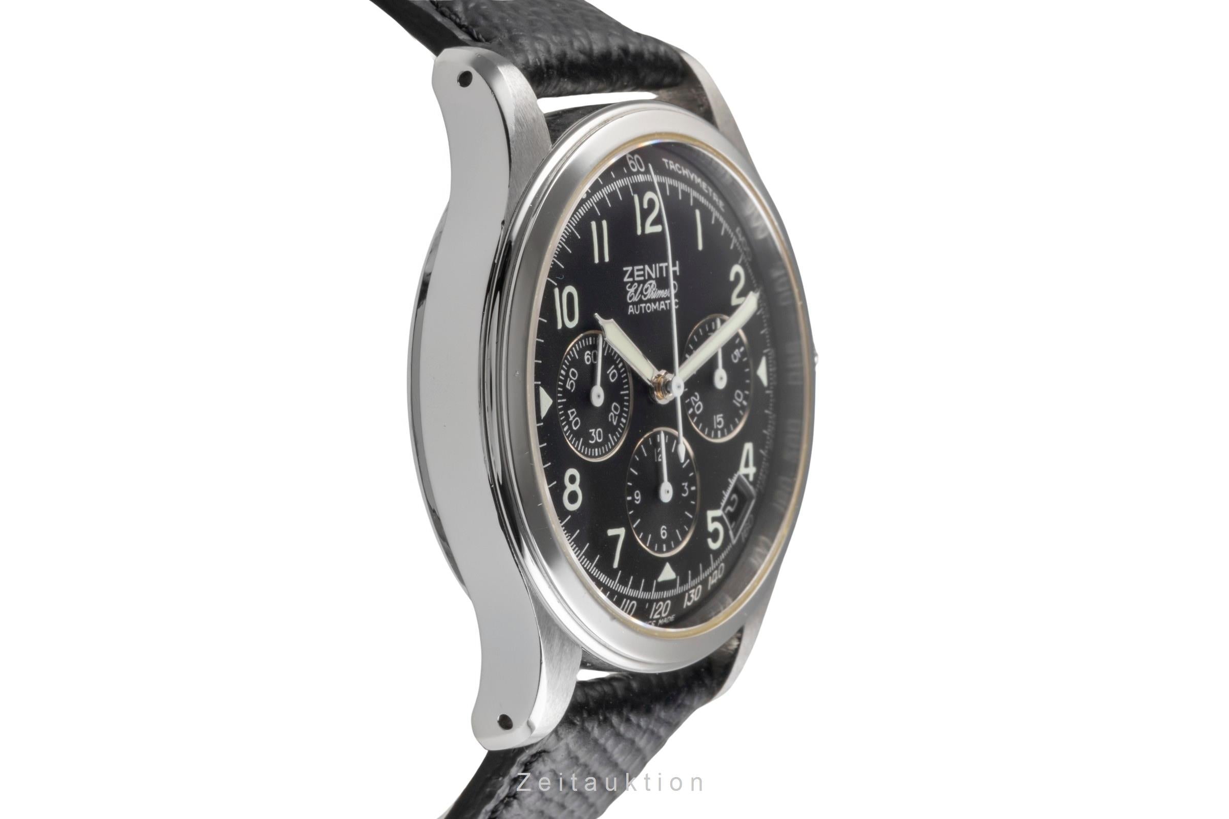 Zenith El Primero chronograph steel automatic men's watch 02.500.400  [2502254]