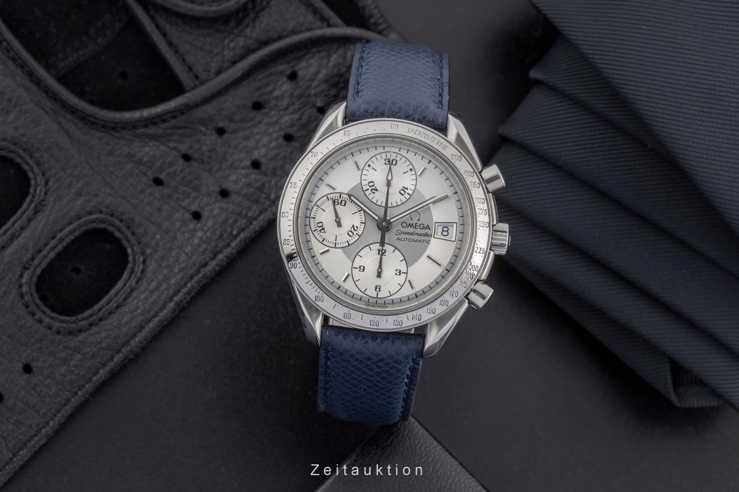 Omega Speedmaster Date chronographe acier automatique montre pour hommes 3513.30.00 LP: 6100EUR  [2502255]