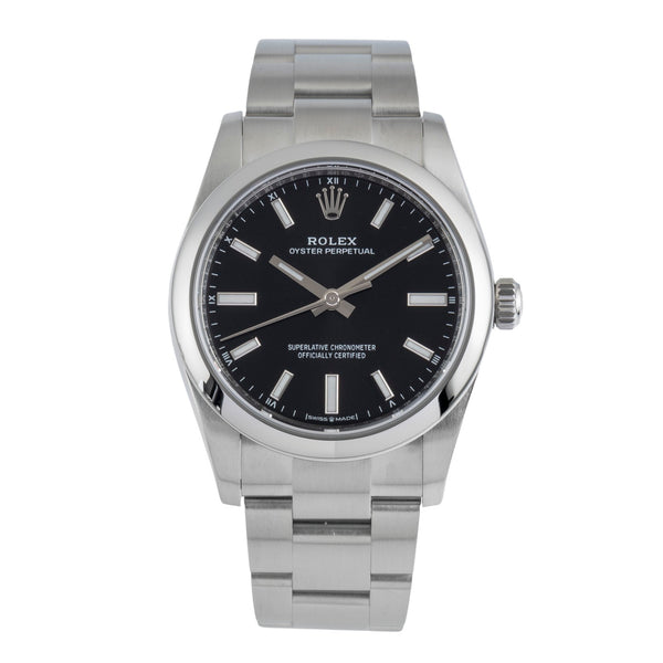 Rolex Oyster Perpetual acier automatique montre pour femmes 124200  [2502258]