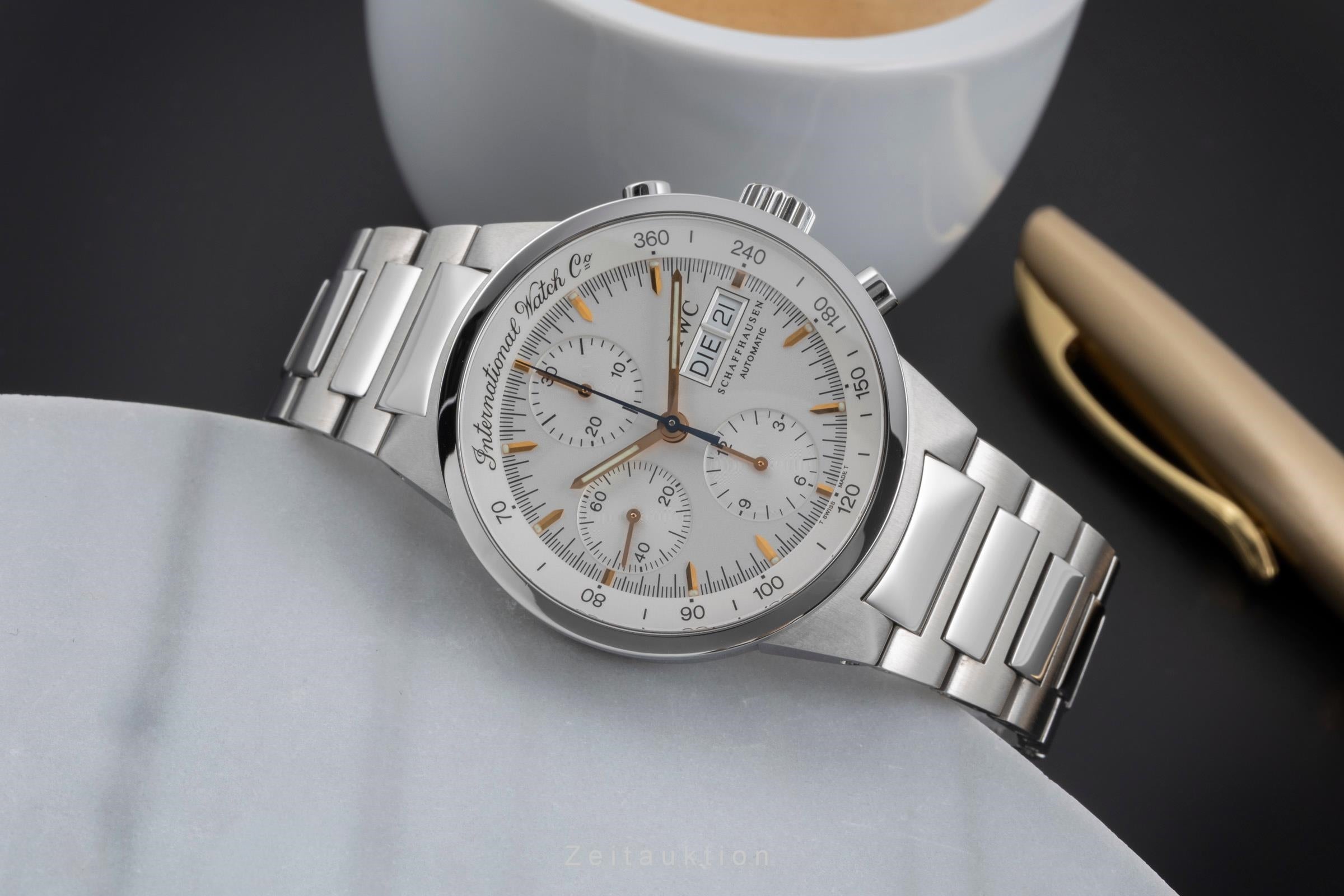 IWC GST chronograph steel automatic Kal. C.7922 Ref. IW370711