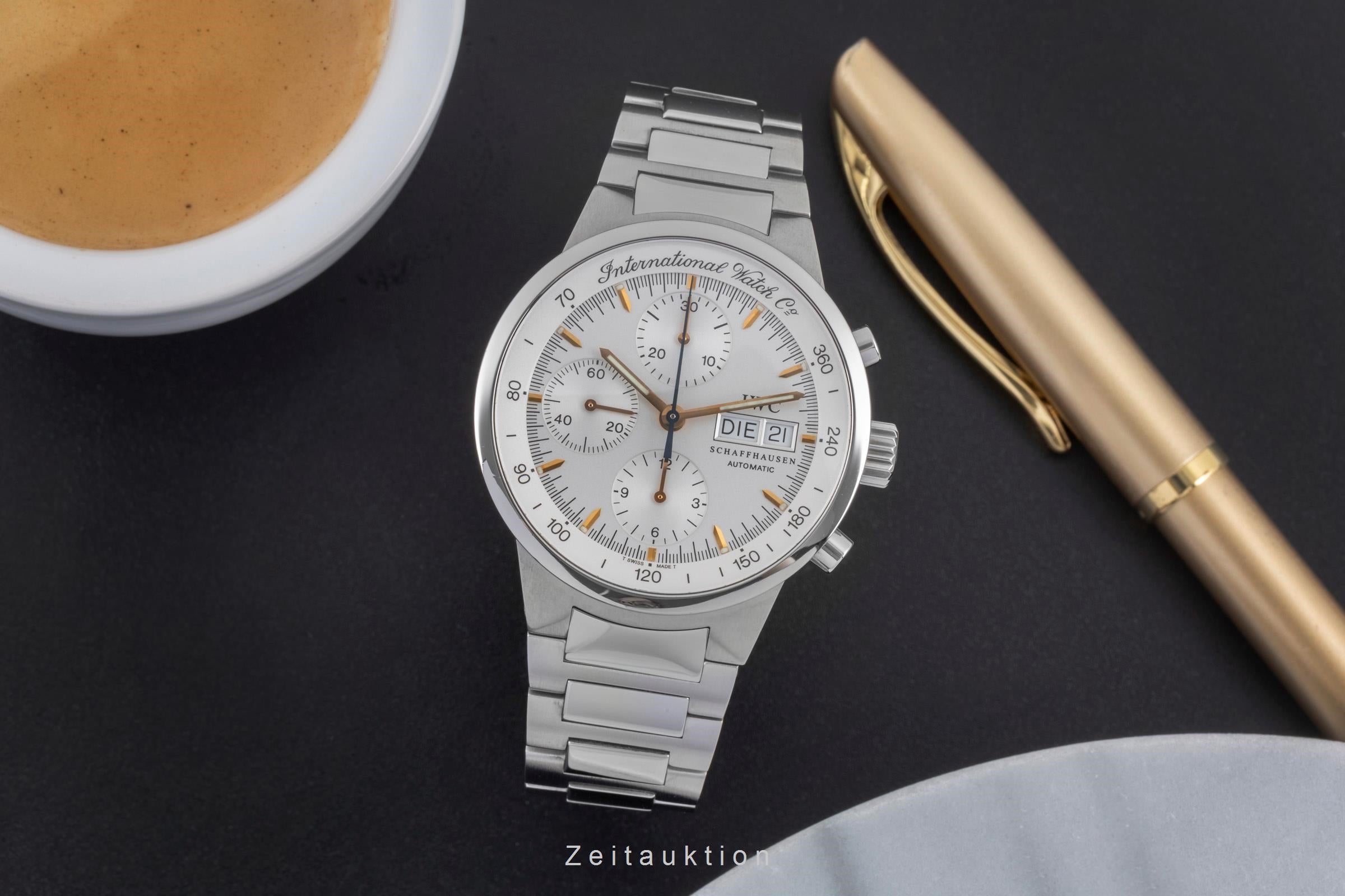 IWC GST chronographe acier automatique montre pour hommes IW370711  [2502259]