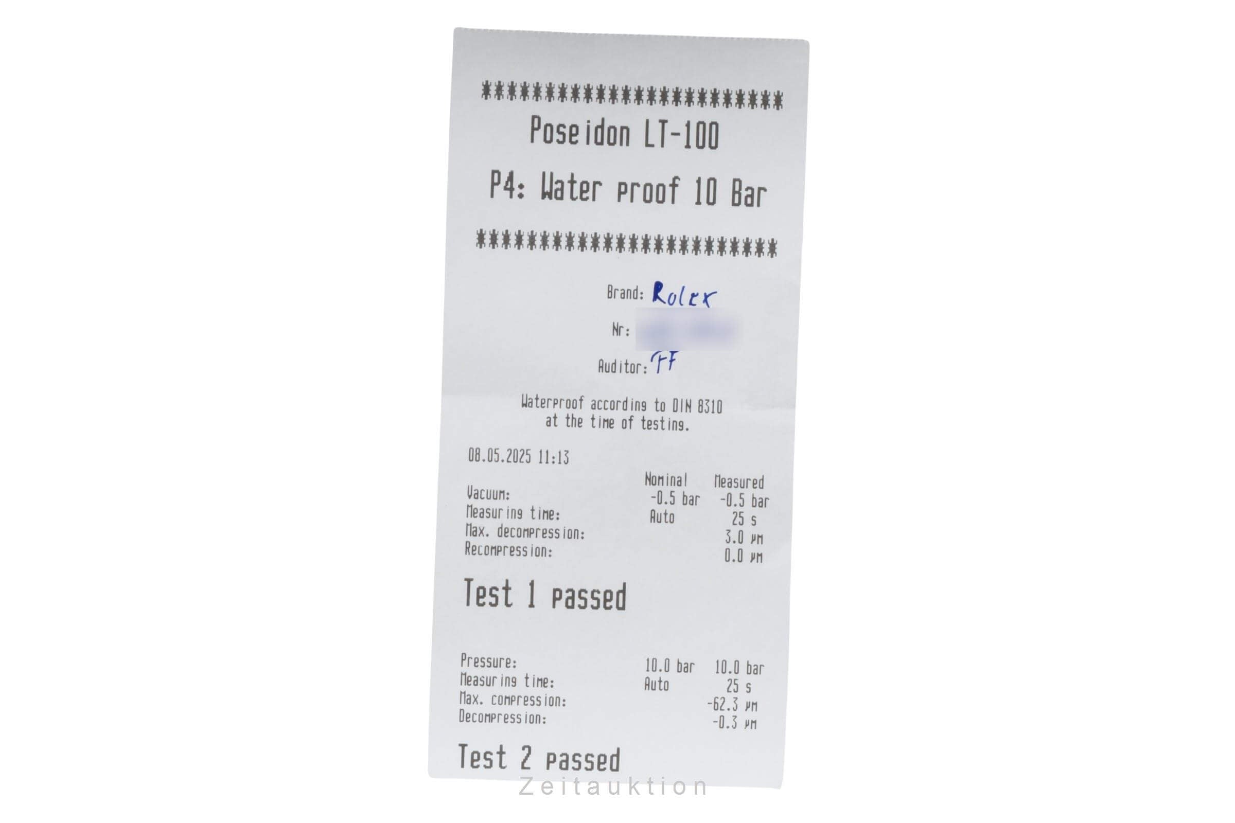 Rolex Datejust acciaio / oro bianco automatismo orologio da uomo 116234  [2502260]