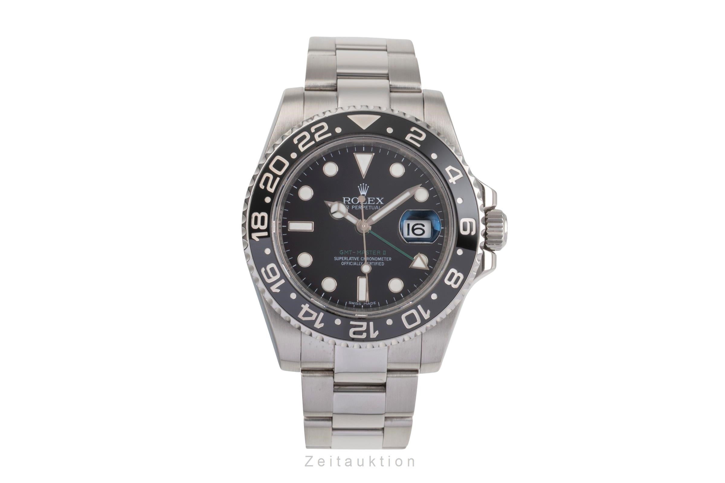 Rolex GMT-Master II steel automatic men's watch 116710LN  [2502262]