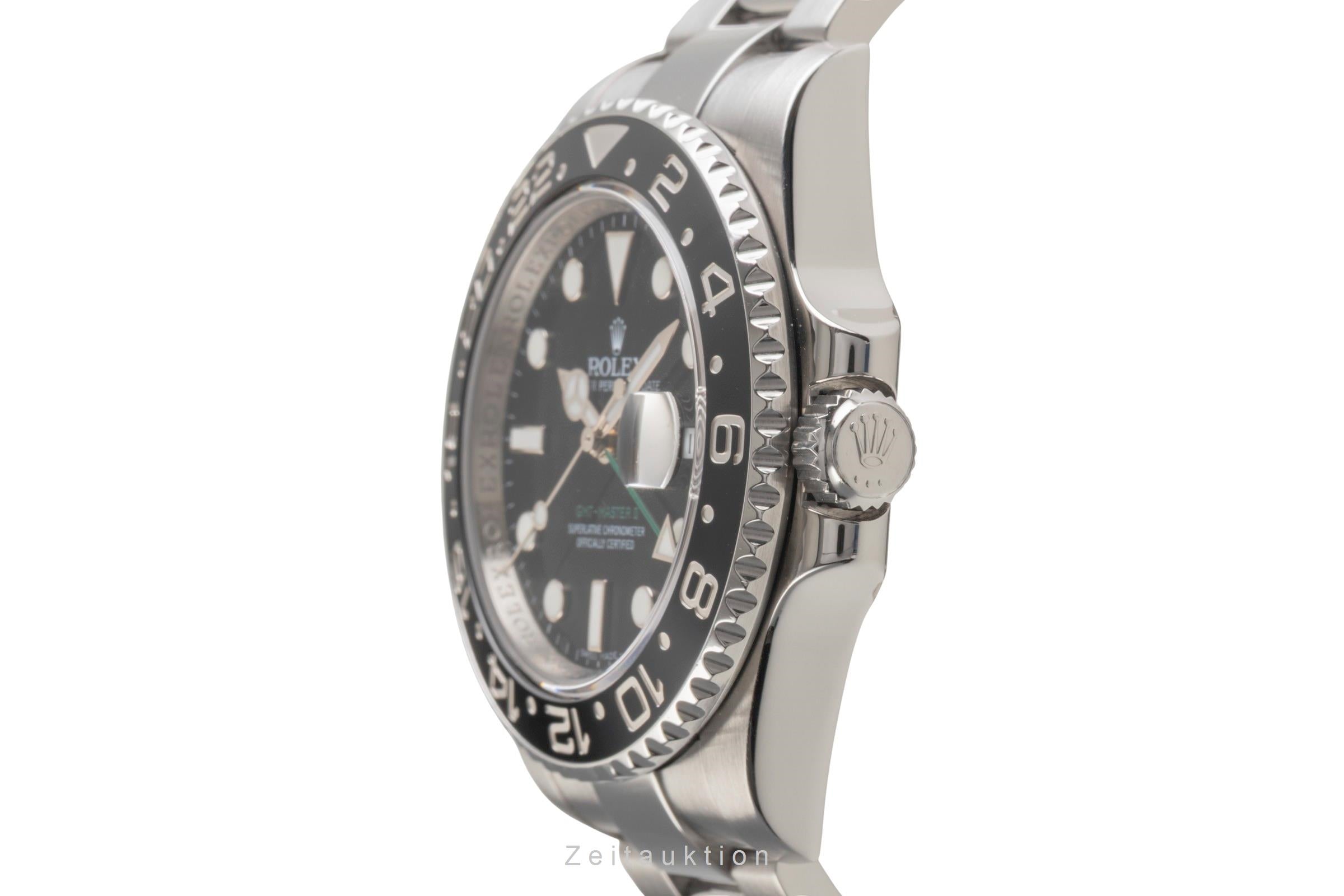 Rolex GMT-Master II steel automatic men's watch 116710LN  [2502262]