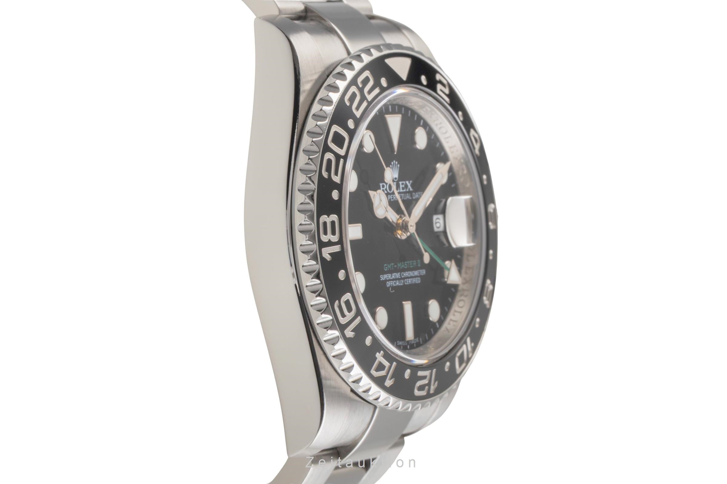 Rolex GMT-Master II steel automatic men's watch 116710LN  [2502262]