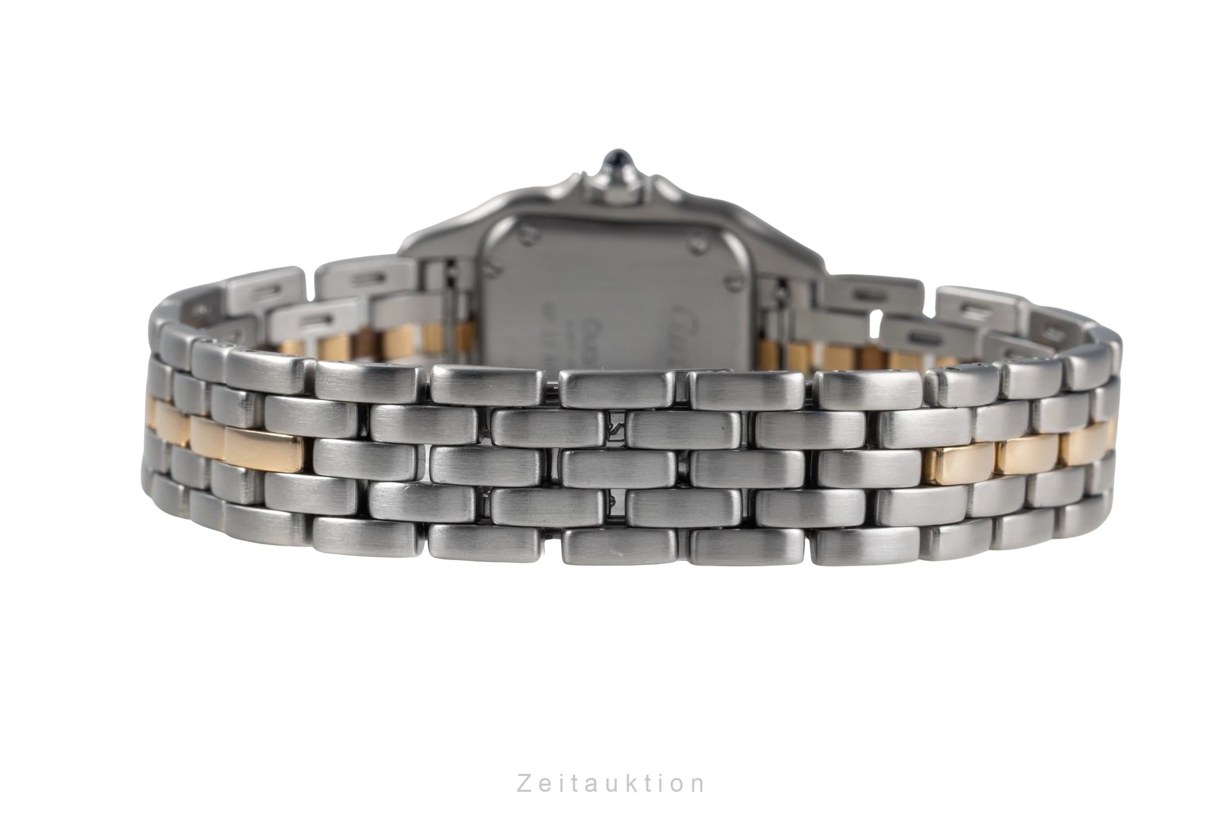 Cartier Panthere acero / oro cuarzo reloj para damas  66921 LP: 9500EUR  [2502265]