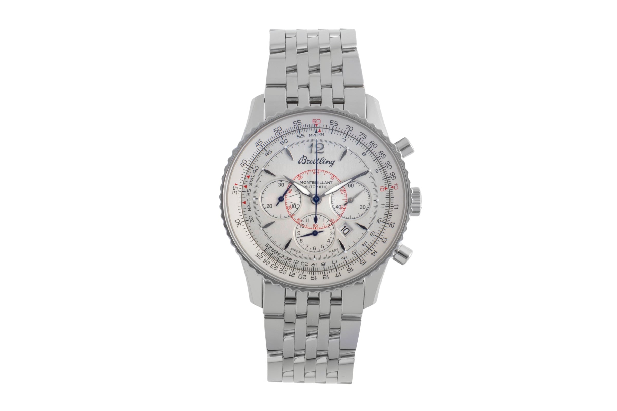 Breitling Montbrillant cronógrafo acero automático reloj para caballeros A4137012/G789  [2502269]
