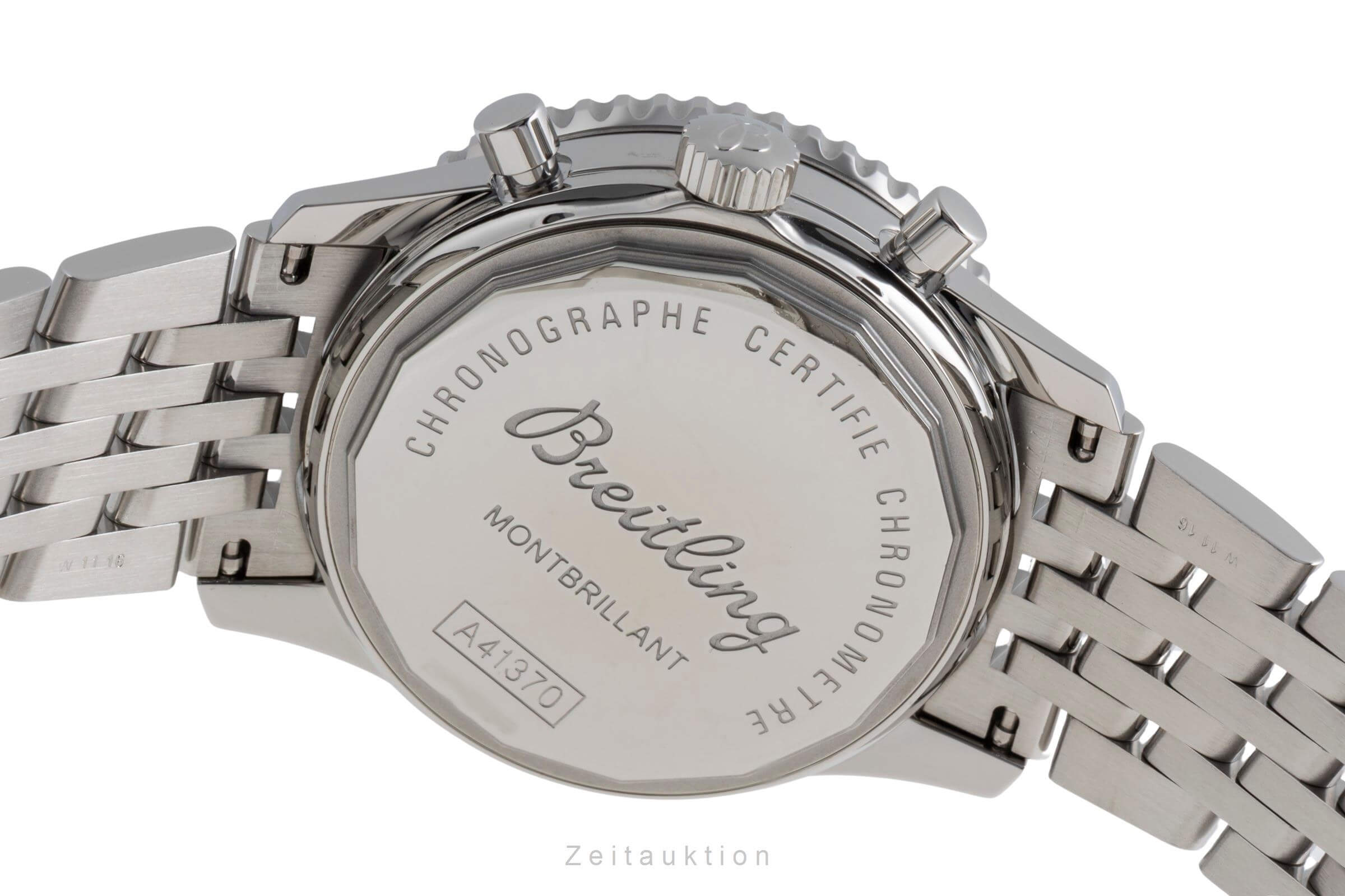 Breitling Montbrillant chronograph steel automatic men's watch A4137012/G789  [2502269]