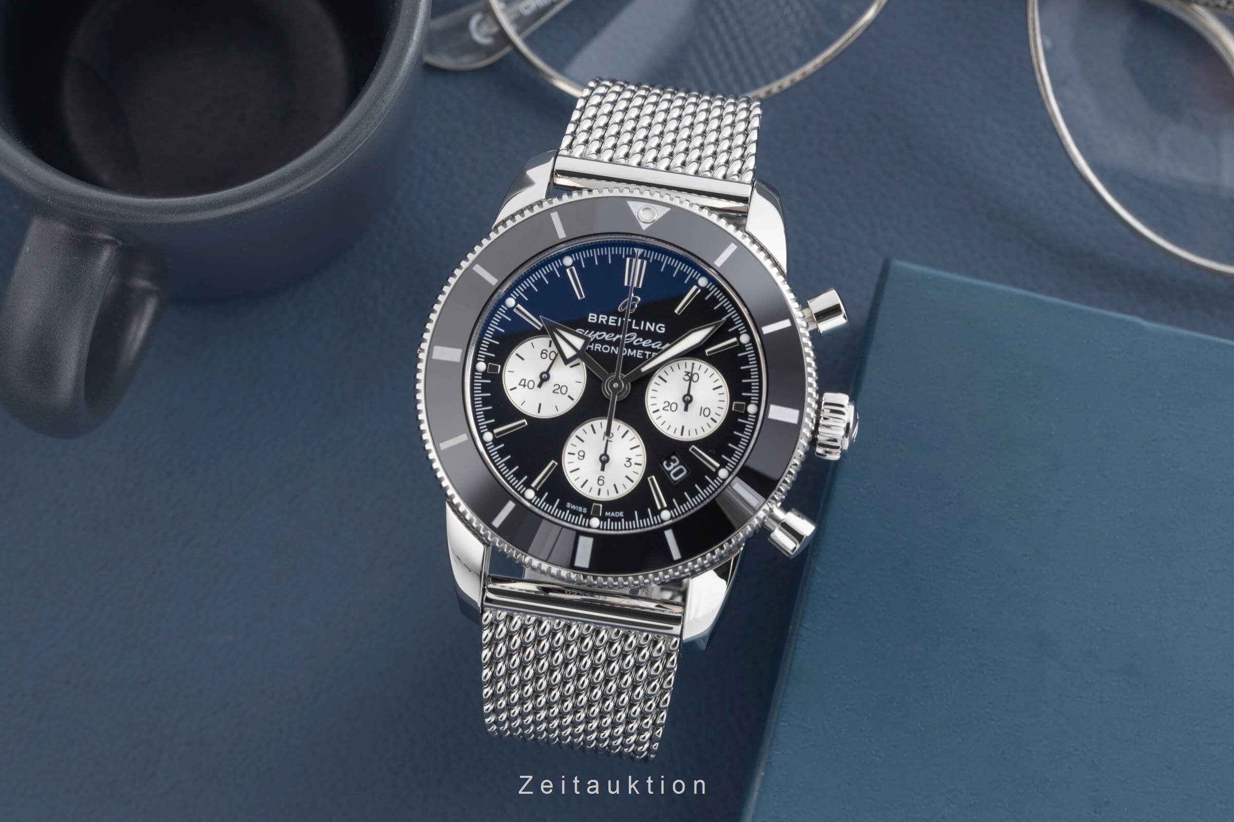 Breitling Superocean Chronograph cronografo acciaio automatismo orologio da uomo AB0162121B1A1 LP: 8850EUR  [2502270]