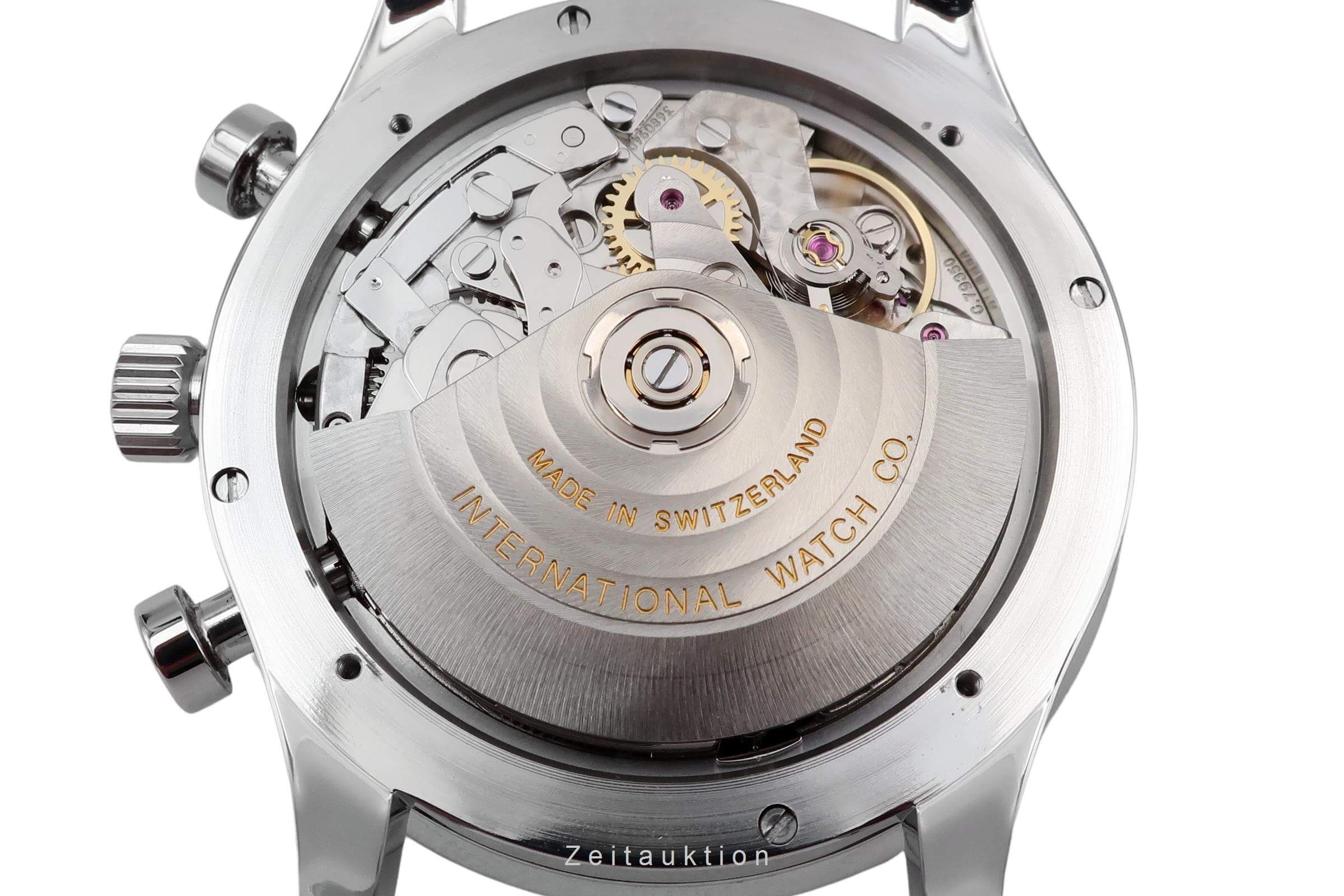 IWC Portugieser cronografo acciaio automatismo orologio da uomo IW371447 LP: 9100EUR  [2502273]