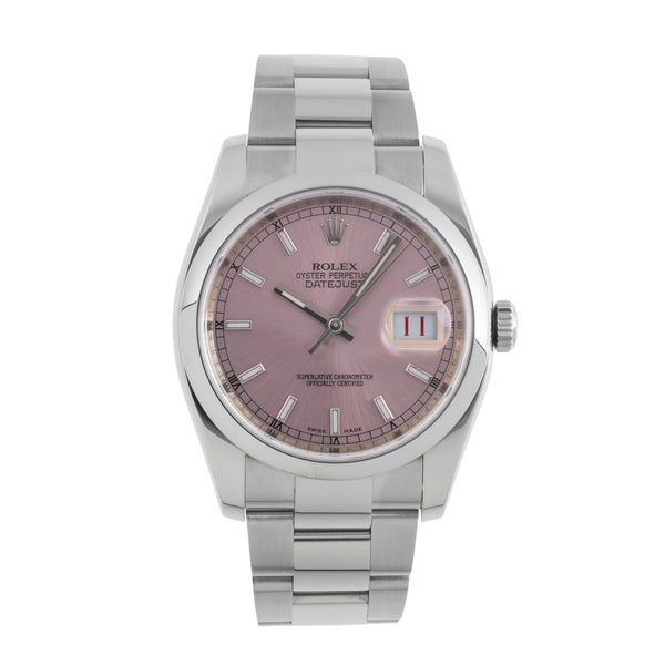 Rolex Oyster Perpetual acciaio automatismo orologio da uomo 116200  [2502275]