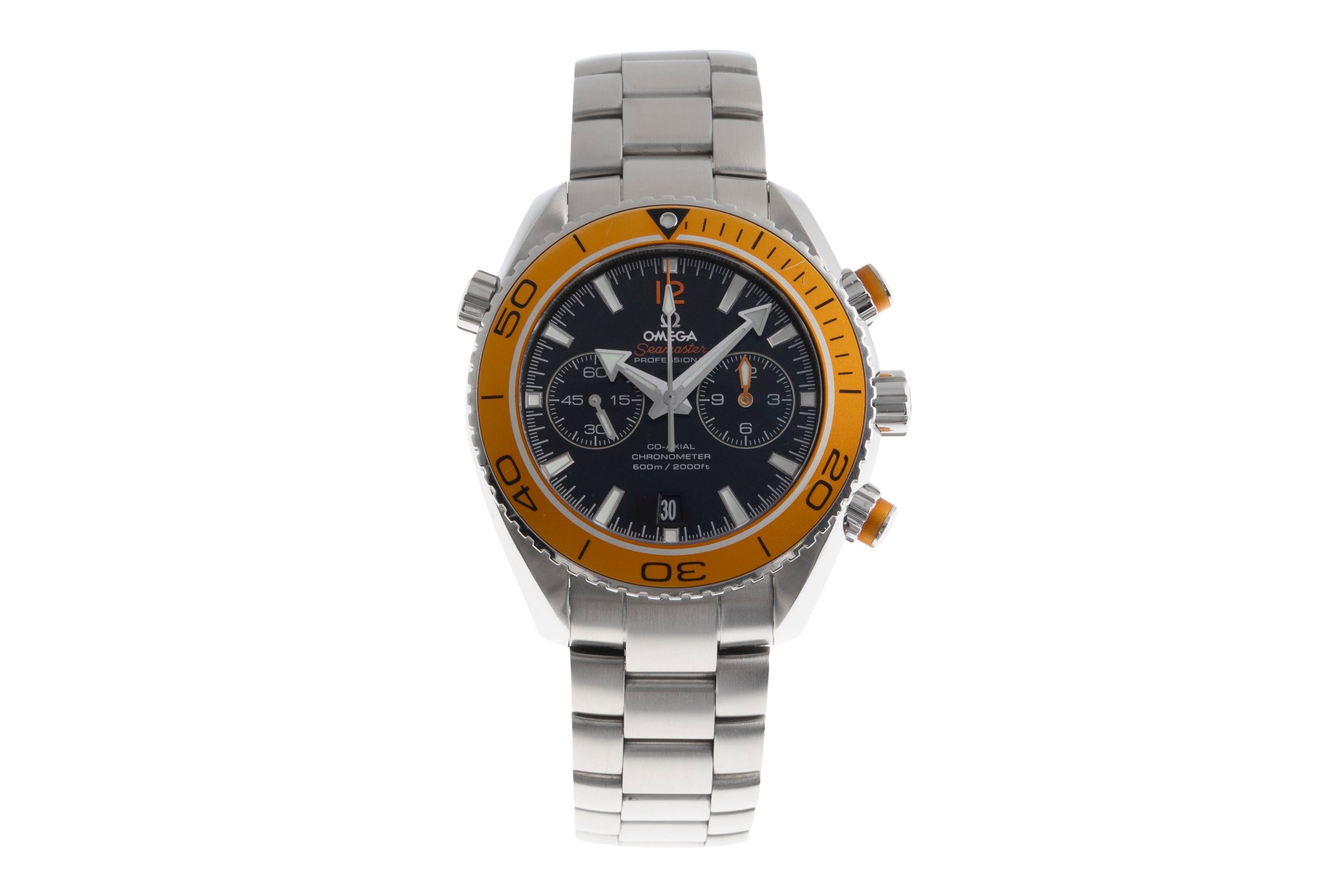 Omega Seamaster chronograph steel automatic men's watch 232.30.46.51.01.002 LP: 9900EUR  [2502279]