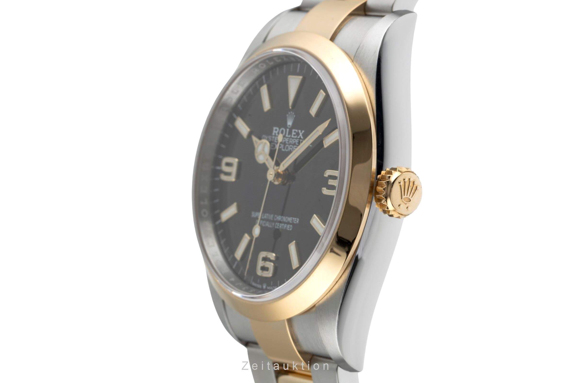 Rolex Explorer acciaio / oro automatismo orologio da uomo 124273  [2502280]