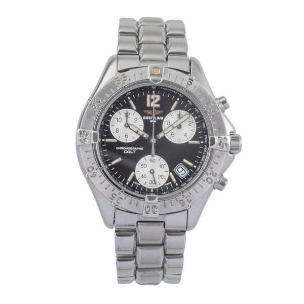 Breitling Colt Chronograph  chronograph steel quartz men's watch A53035  [2502283]