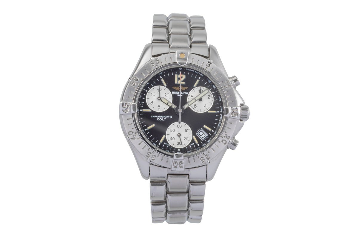 Breitling Colt Chronograph  chronograph steel quartz men's watch A53035  [2502283]