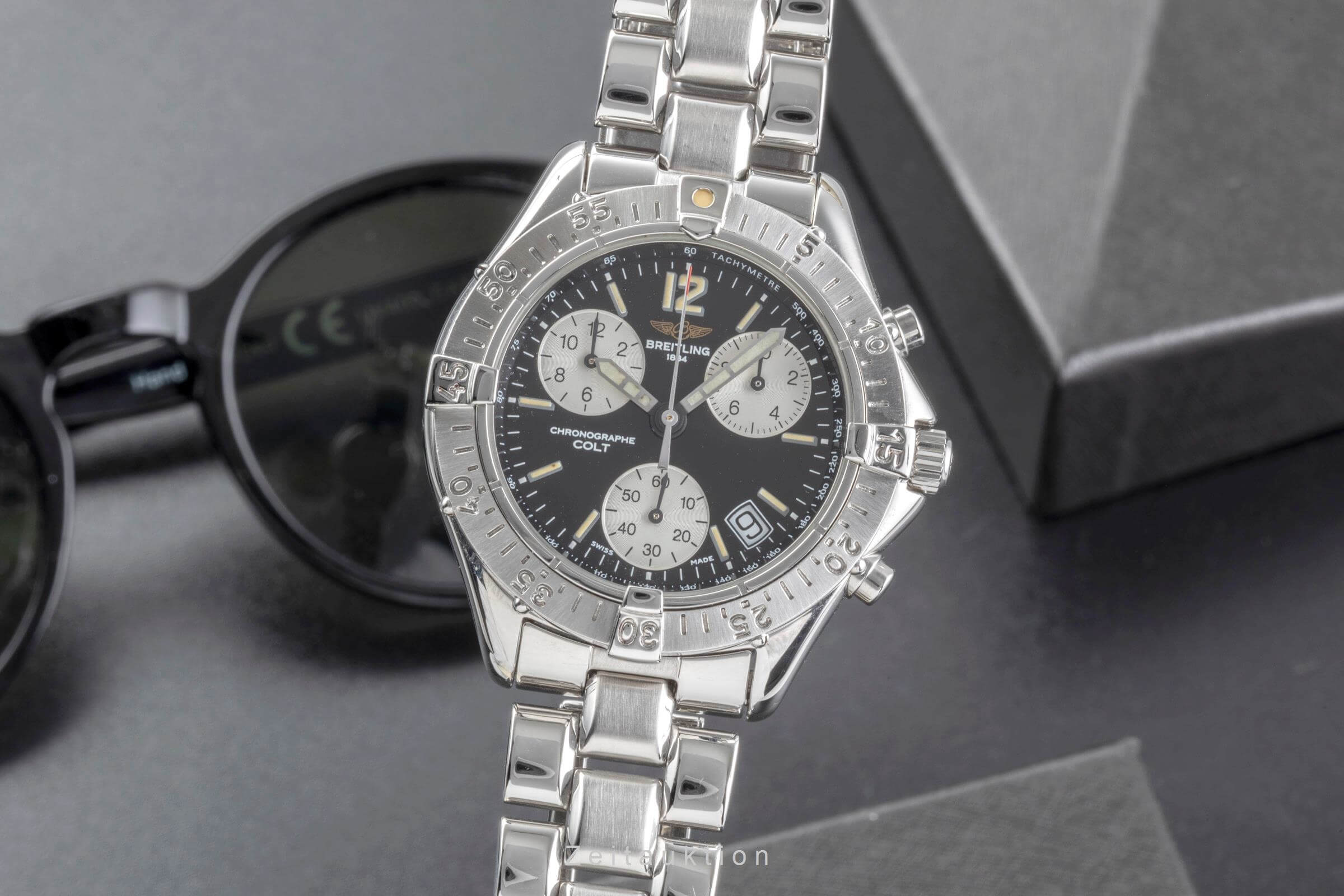 Breitling Colt Chronograph  chronograph steel quartz men's watch A53035  [2502283]