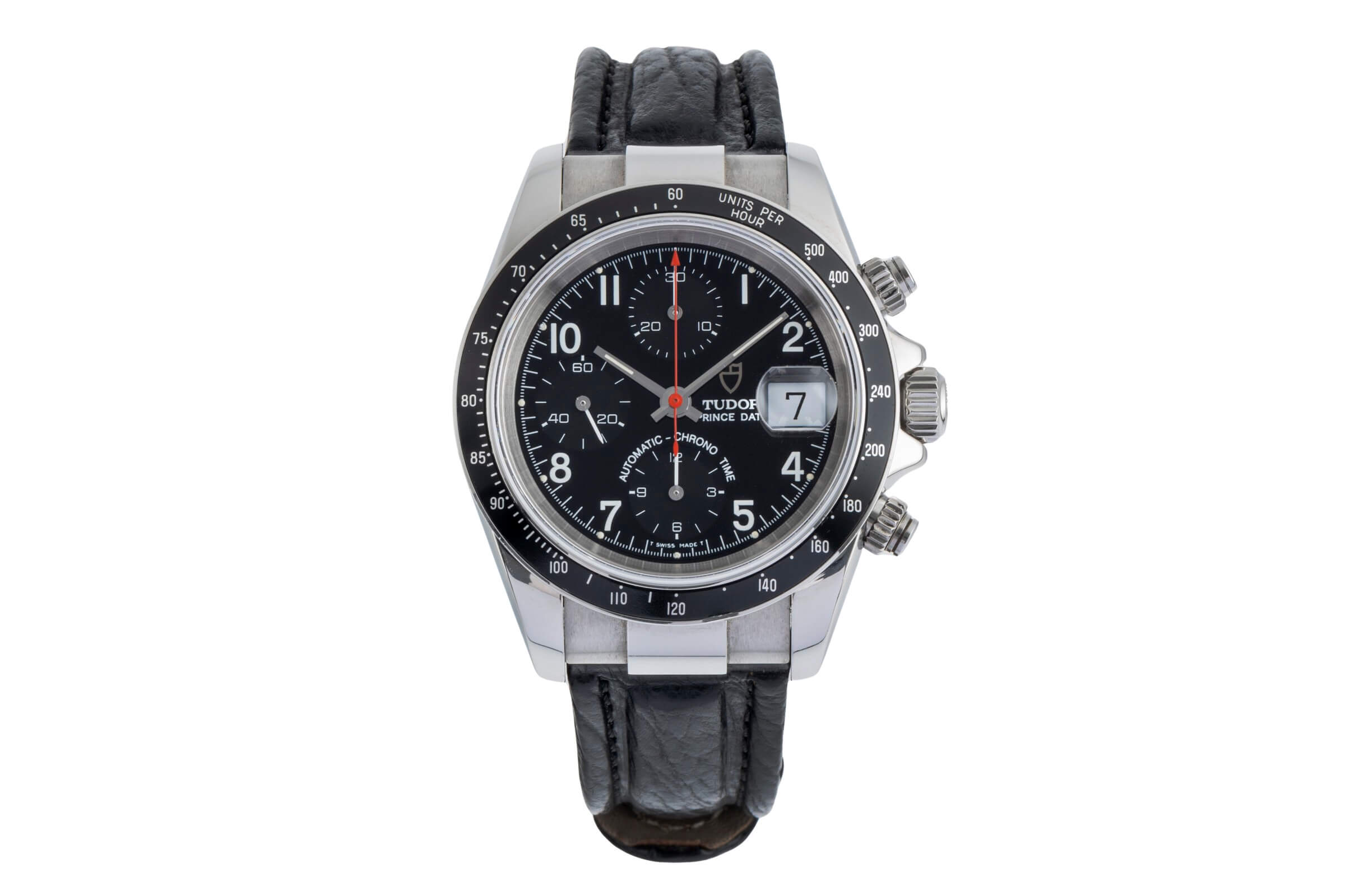 Tudor Prince Date cronografo acciaio automatismo orologio da uomo 79260P  [2502284]