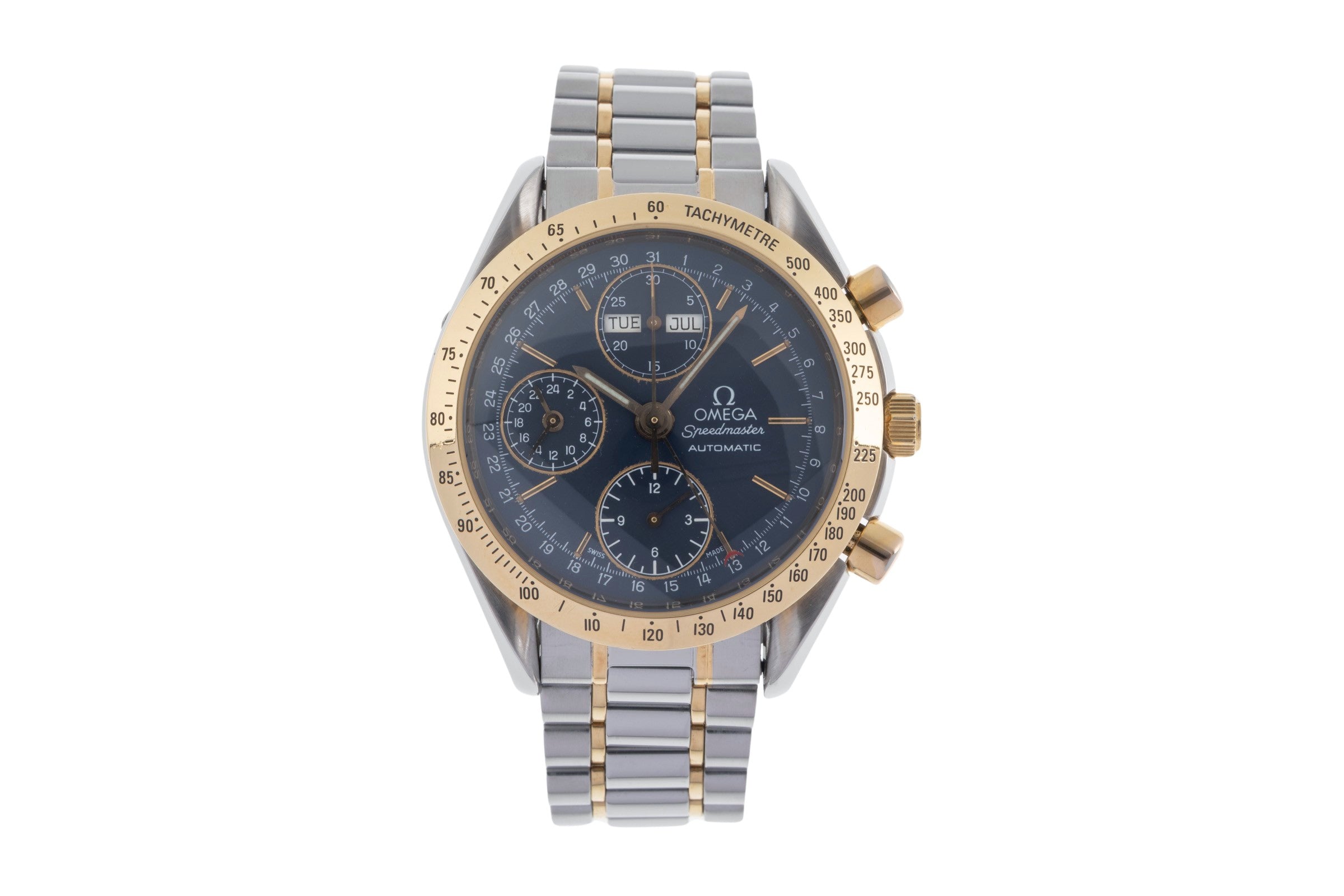 Omega Speedmaster chronograph steel / gold automatic men's watch 3321.80.00  [2502293]