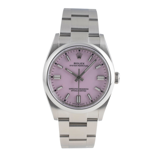 Rolex Oyster Perpetual acciaio automatismo orologio da uomo 126000  [2502294]