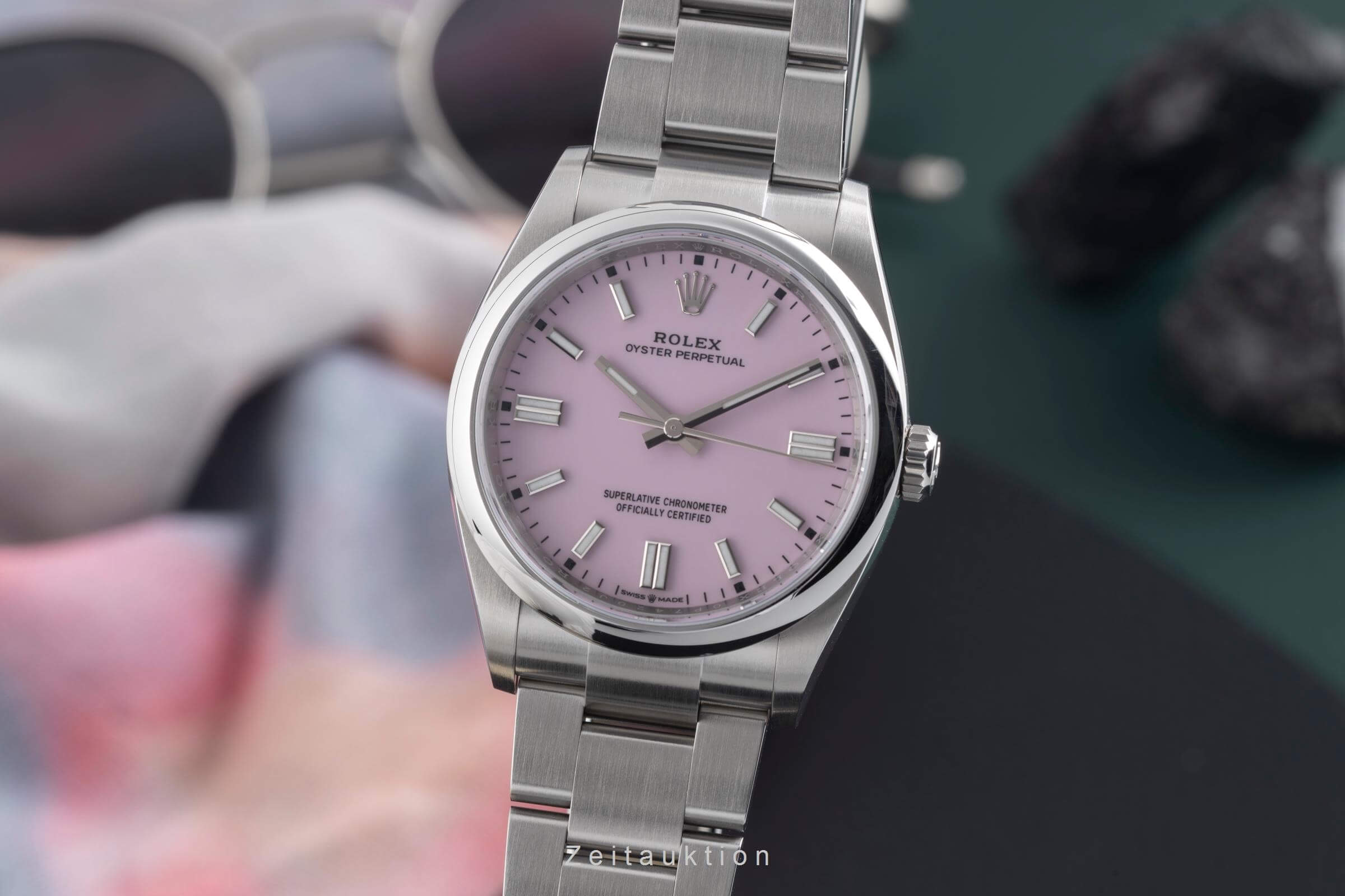 Rolex Oyster Perpetual acciaio automatismo orologio da uomo 126000  [2502294]