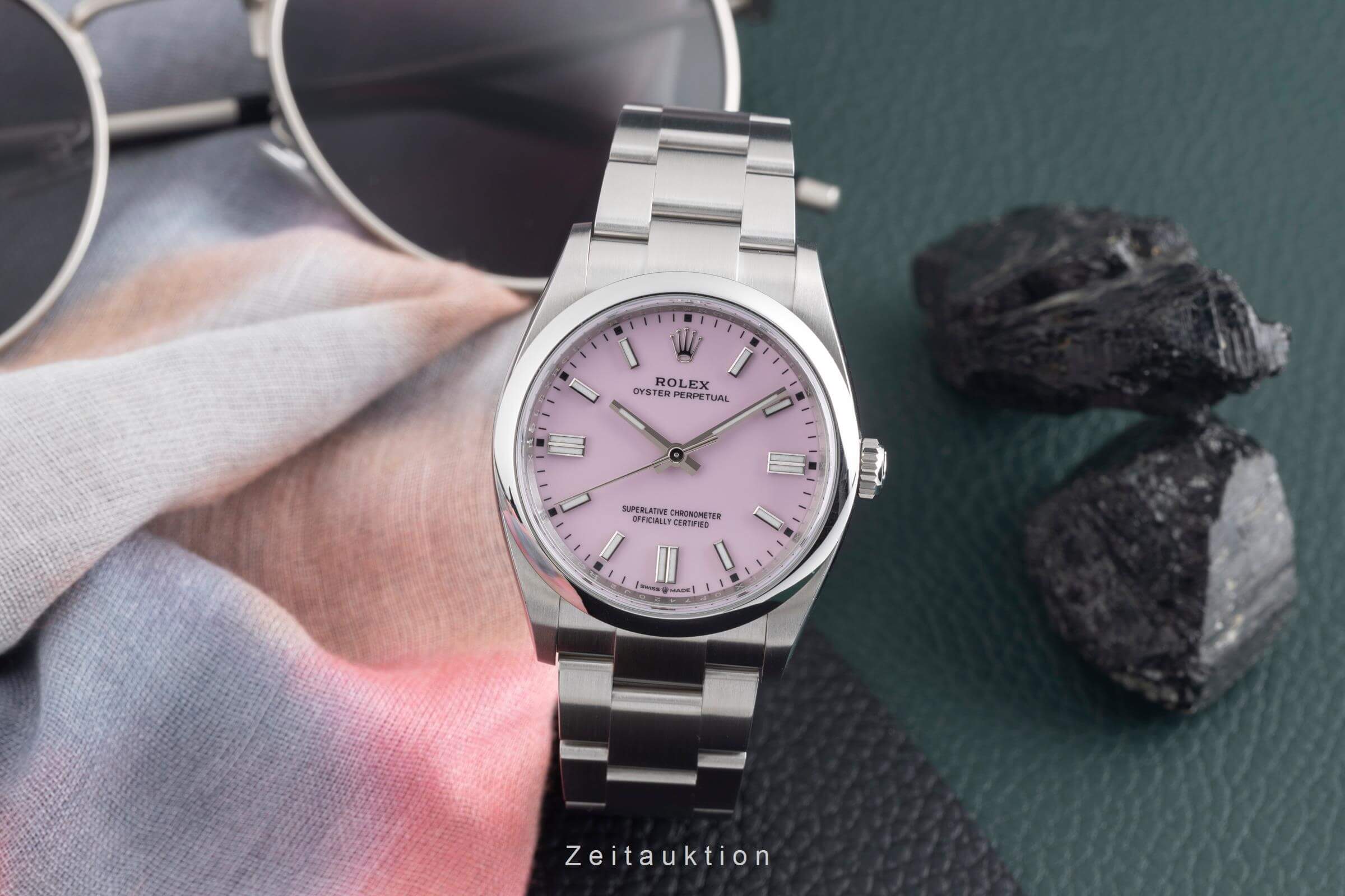 Rolex Oyster Perpetual acciaio automatismo orologio da uomo 126000  [2502294]