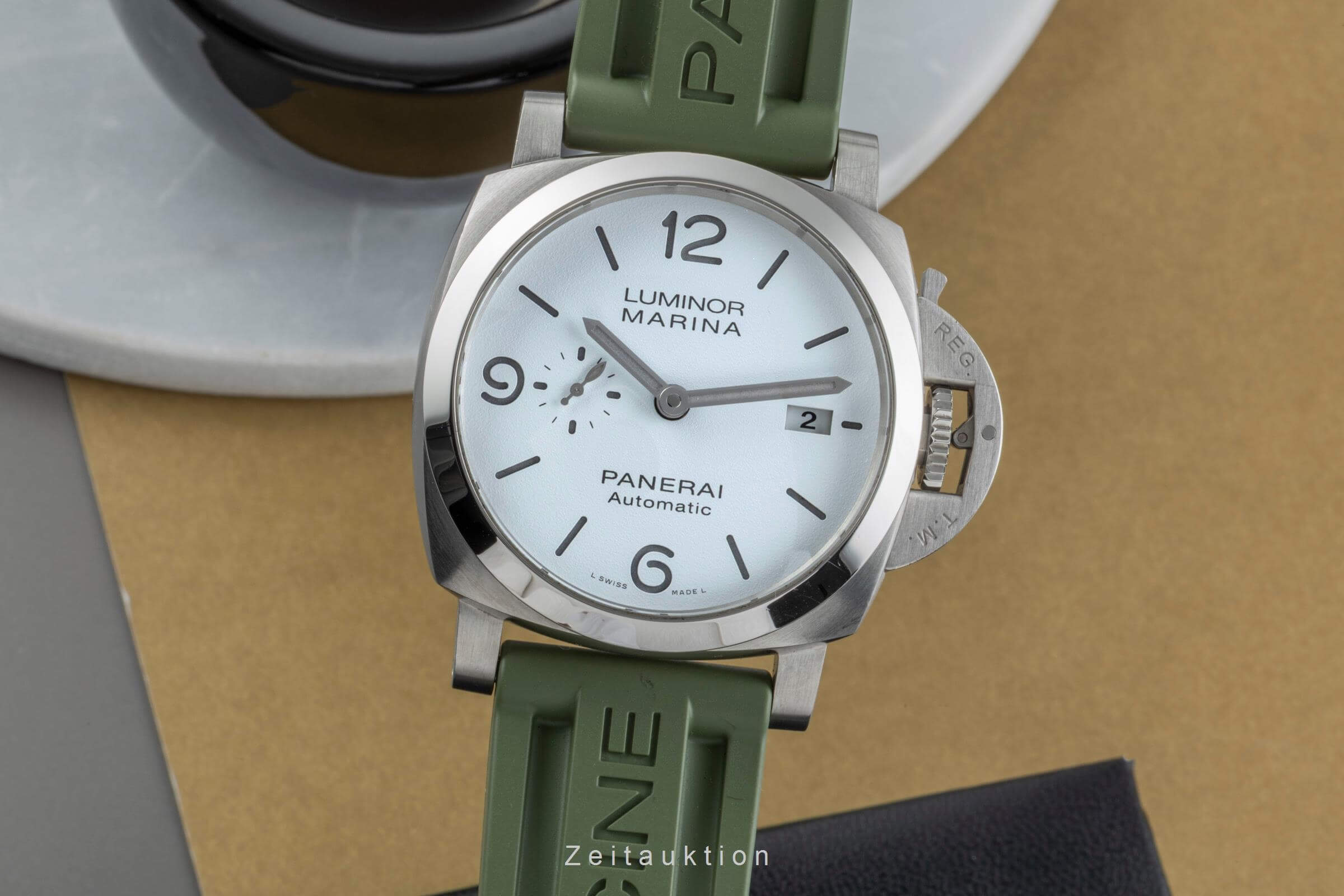 Panerai Luminor Marina steel automatic men's watch PAM01314 LP: 8900EUR  [2502297]