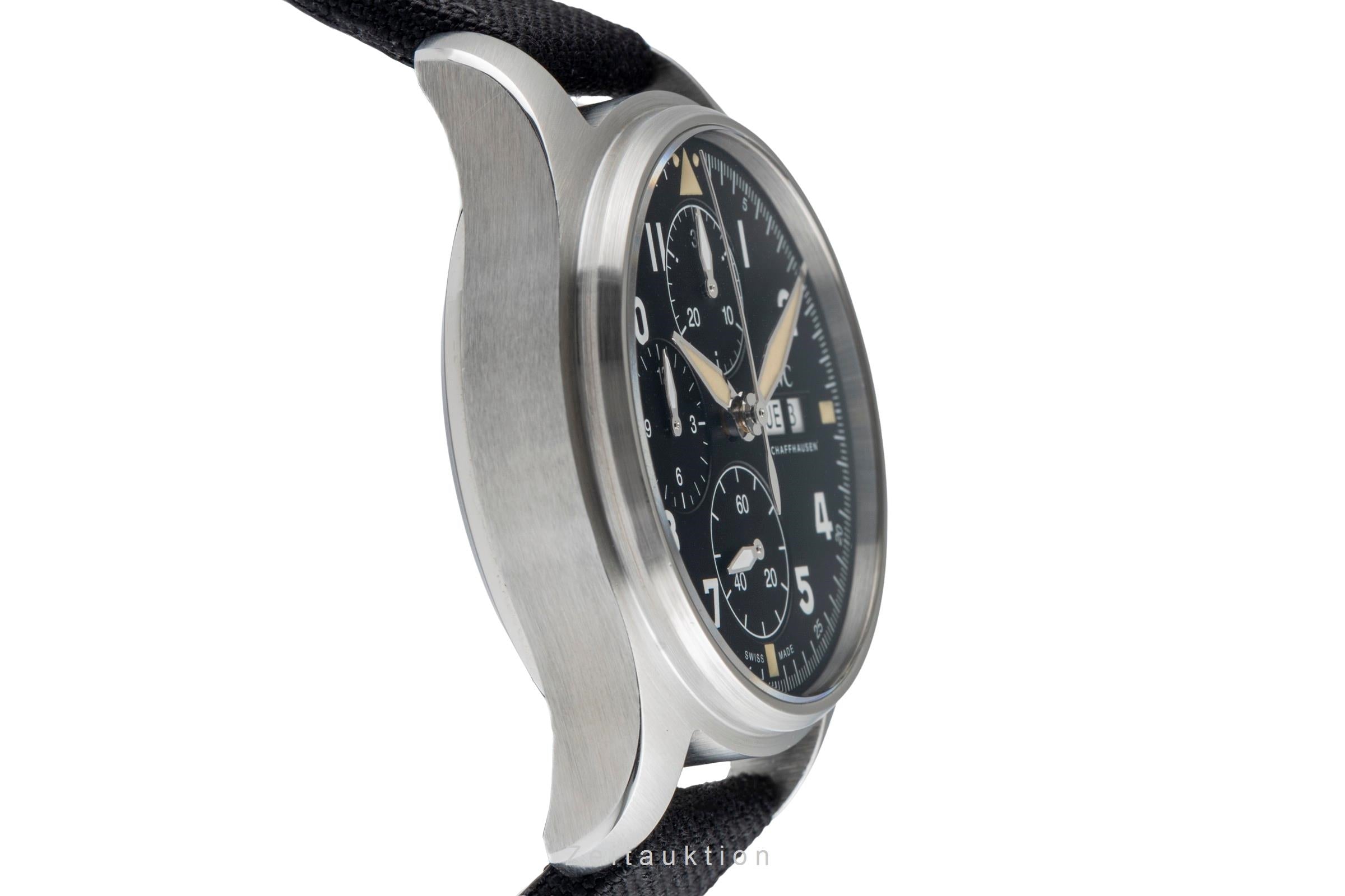 IWC Fliegerchronograph cronografo acciaio automatismo orologio da uomo IW387903 LP: 8500EUR  [2502299]