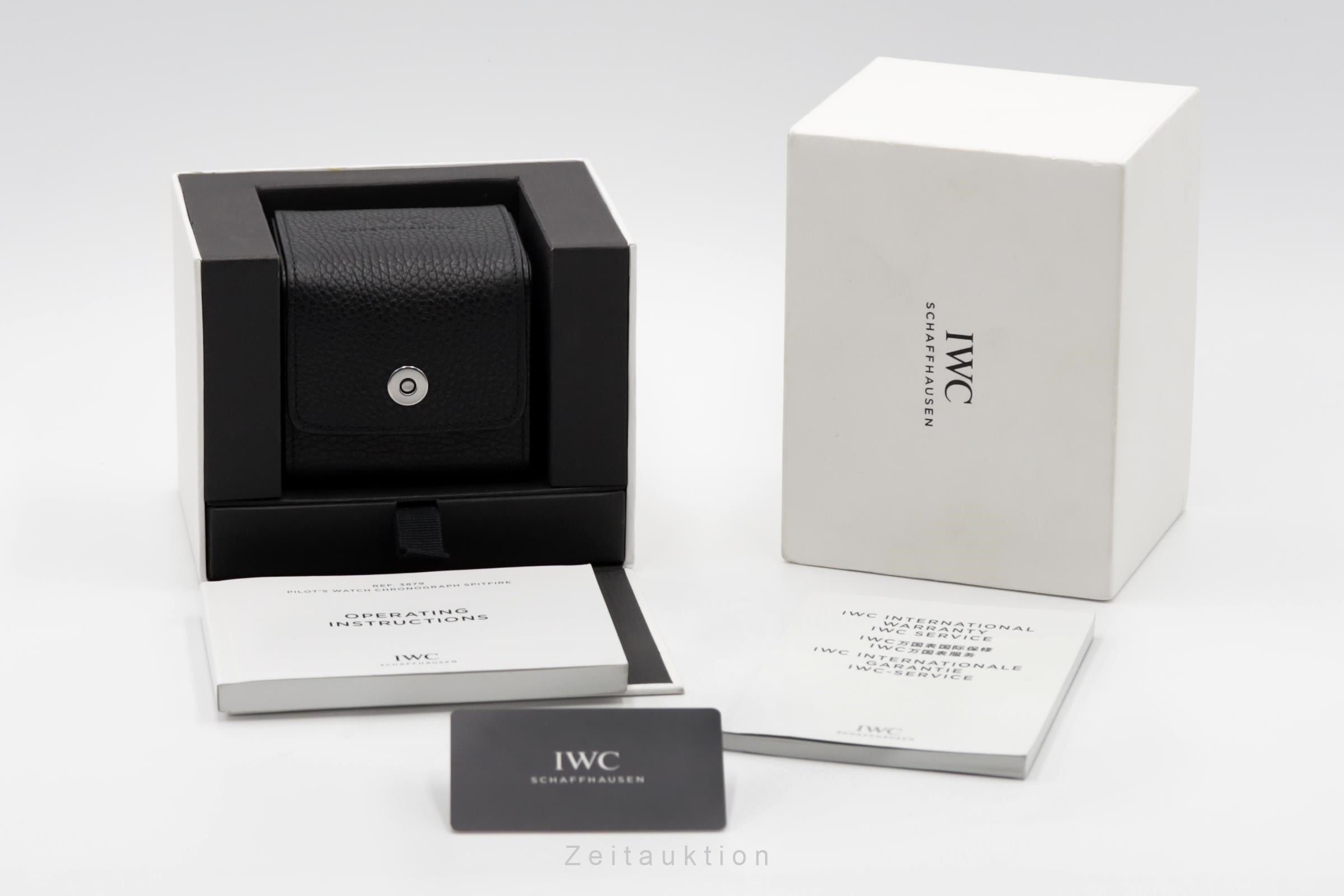 IWC Fliegerchronograph cronografo acciaio automatismo orologio da uomo IW387903 LP: 8500EUR  [2502299]