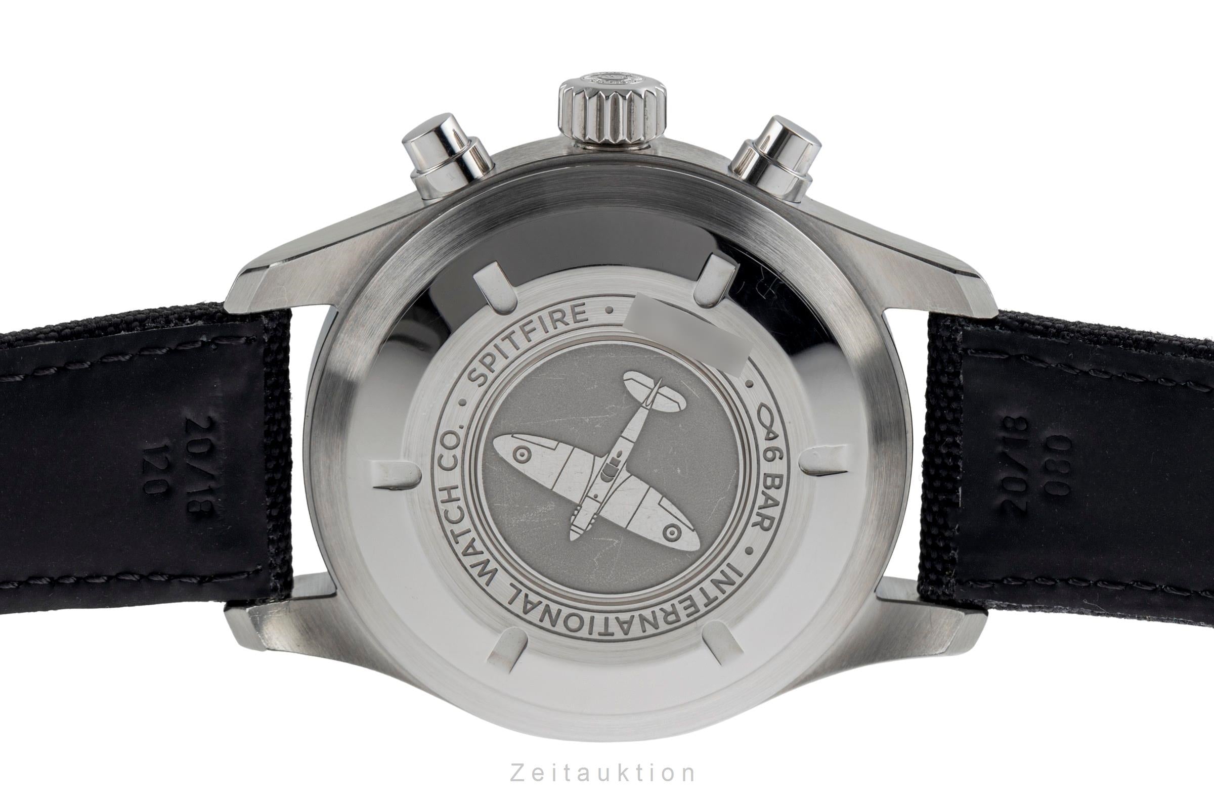 IWC Fliegerchronograph cronografo acciaio automatismo orologio da uomo IW387903 LP: 8500EUR  [2502299]