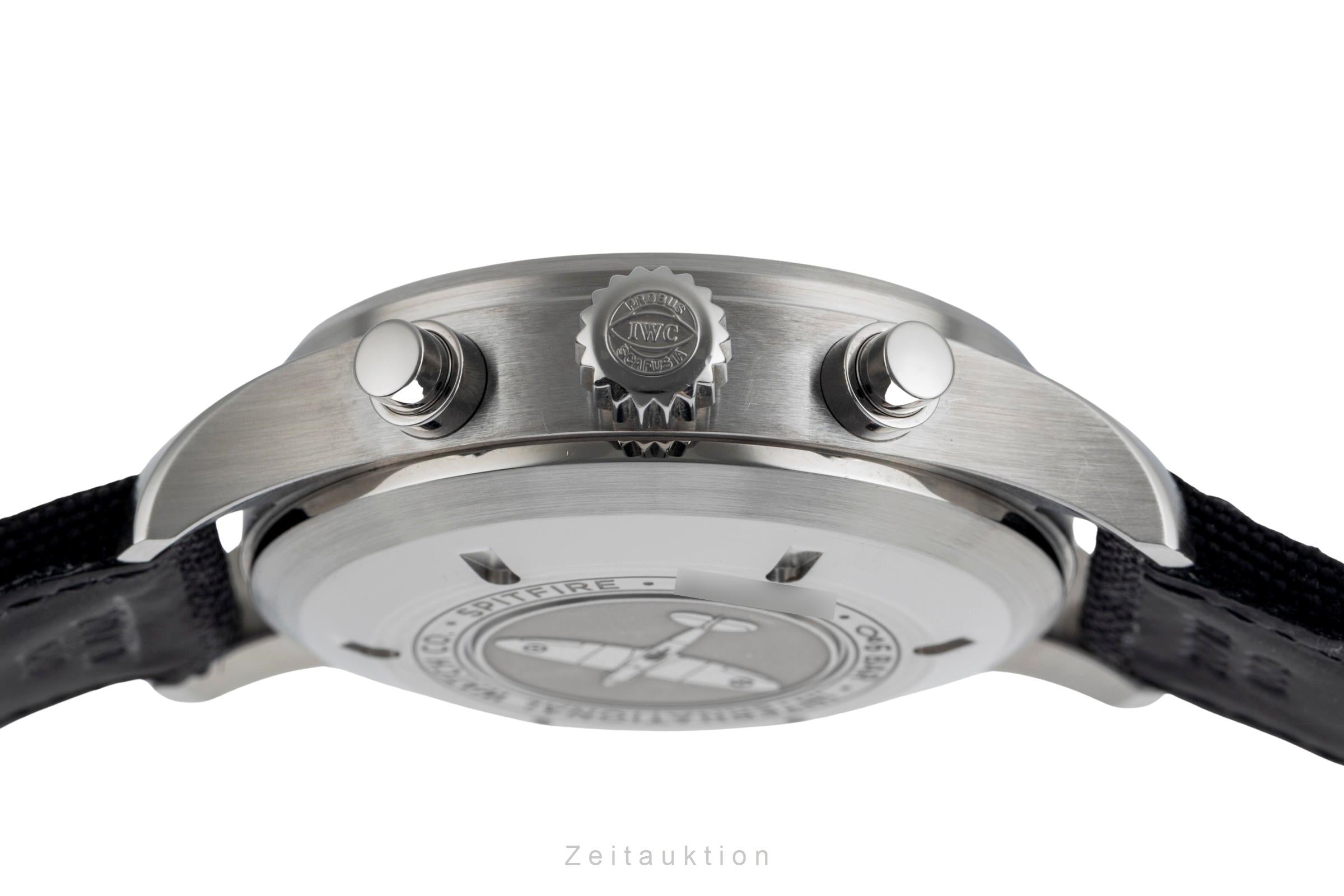 IWC Fliegerchronograph cronografo acciaio automatismo orologio da uomo IW387903 LP: 8500EUR  [2502299]