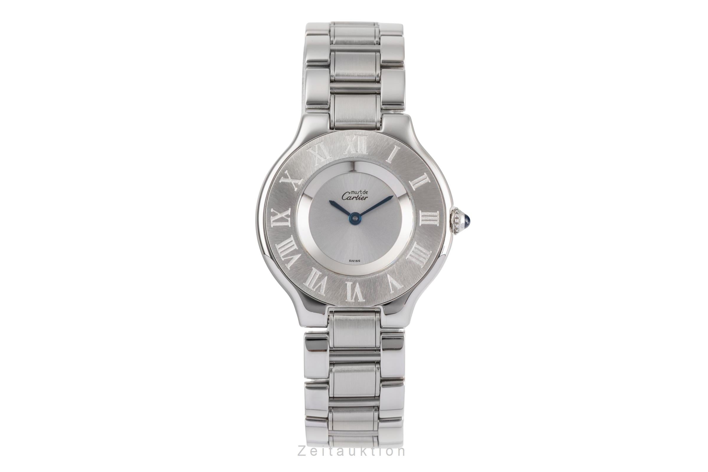 Cartier Must De Cartier 21 steel quartz Kal. 690 Ref. W10110T2