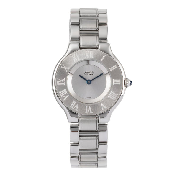 Cartier Must De Cartier 21 acier quartz montre pour femmes W10110T2  [2502304]